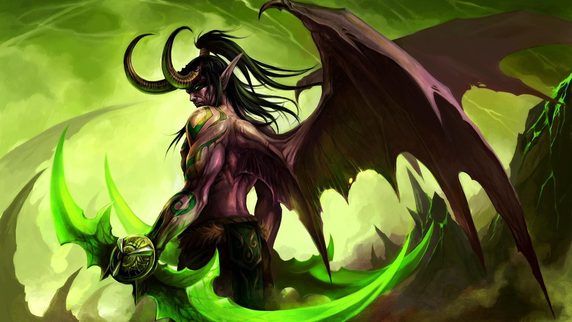 1920x1080 Demon Hunter Wallpaper