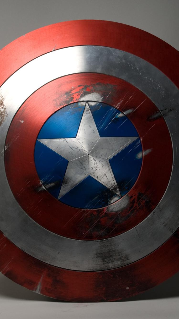750x1334 Captain America Shield Png