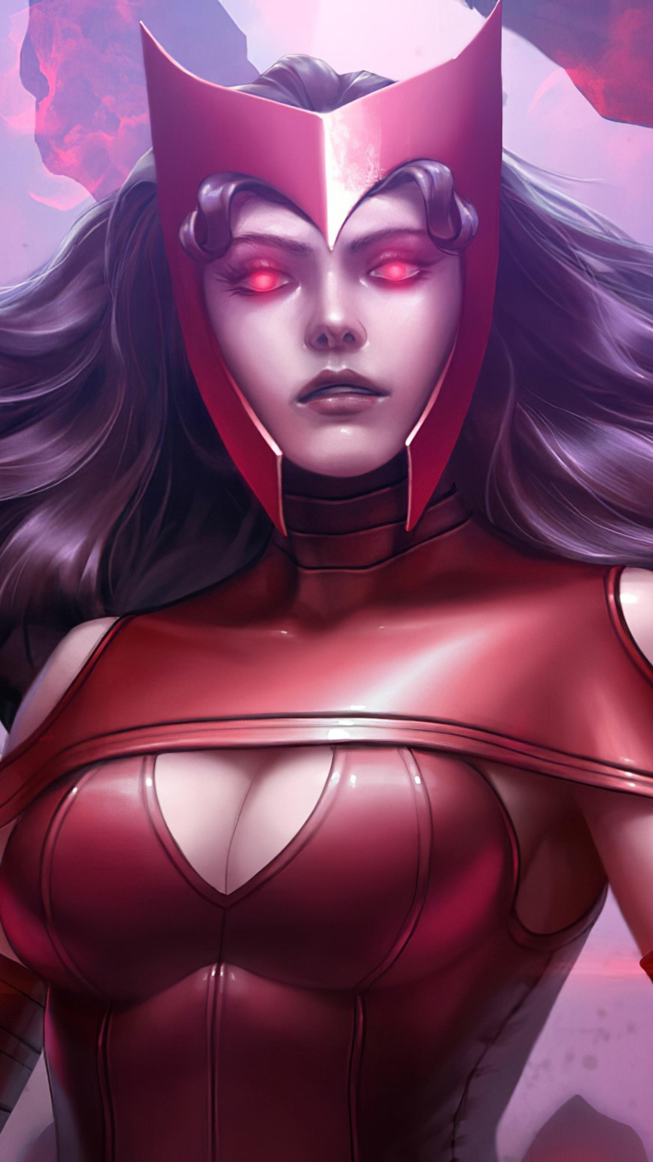 2160x3840 Scarlet Witch, 4K phone HD Wallpaper, Image, Background, Photo and Picture HD Wallpaper