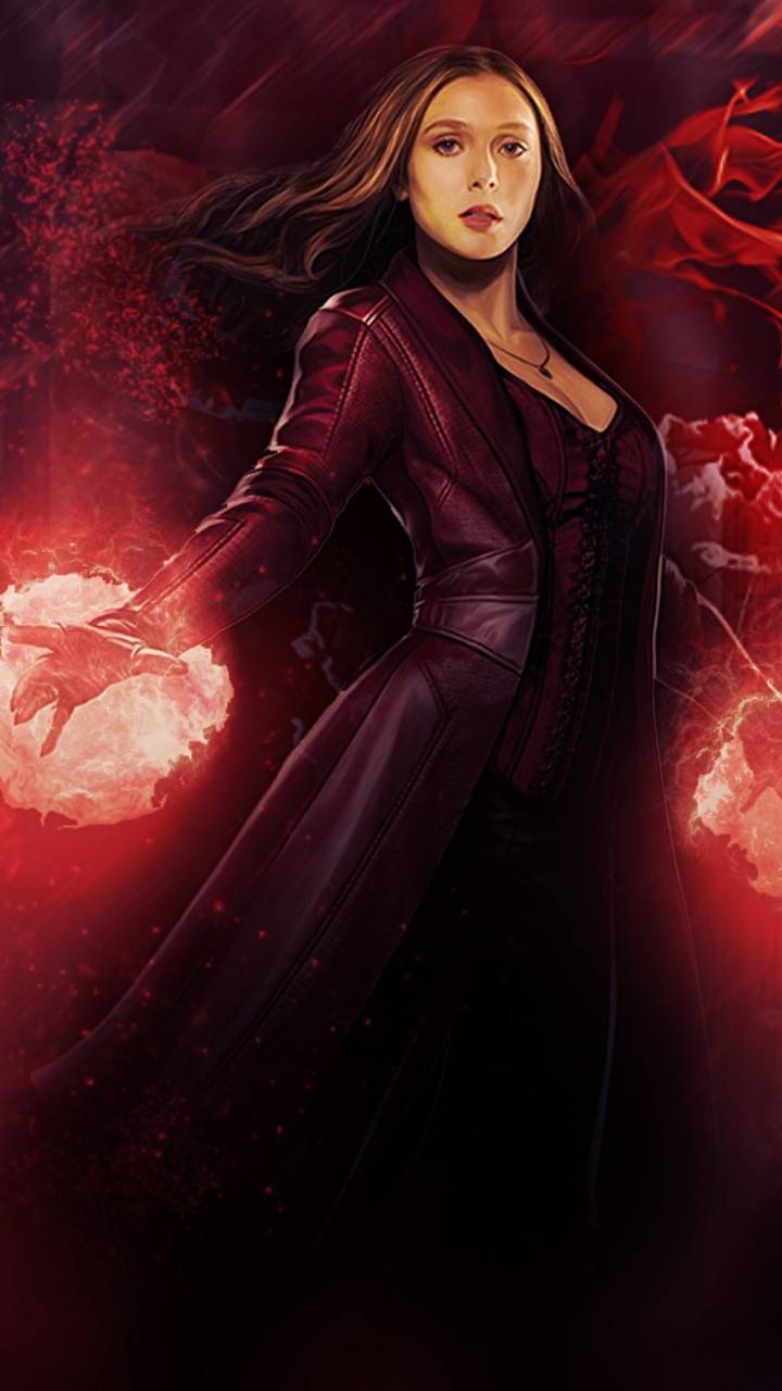 720x1280 Avengers Endgame Scarlet Witch Wallpaper