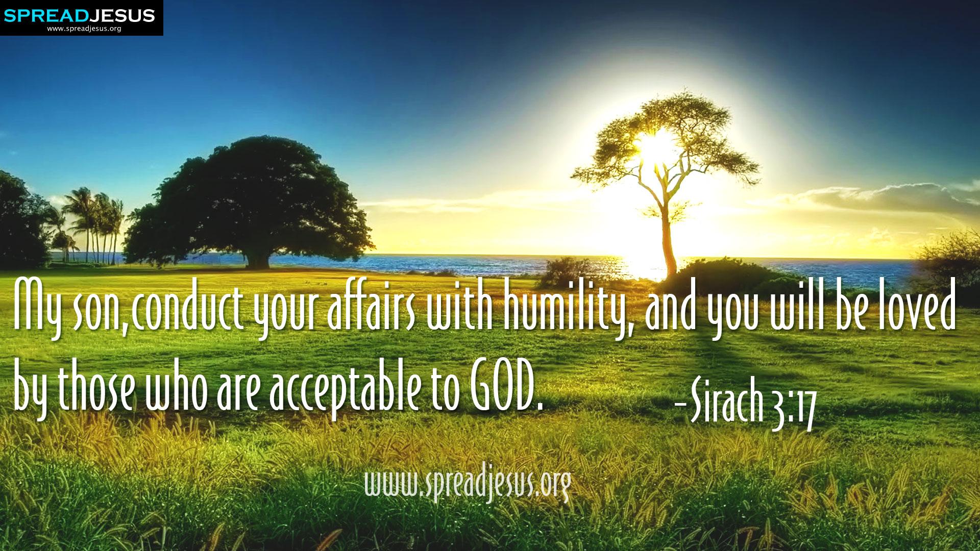 1920x1080 CHRISTIAN HD WALLPAPERS: HOLY BIBLE QUOTES Sirach 3:17