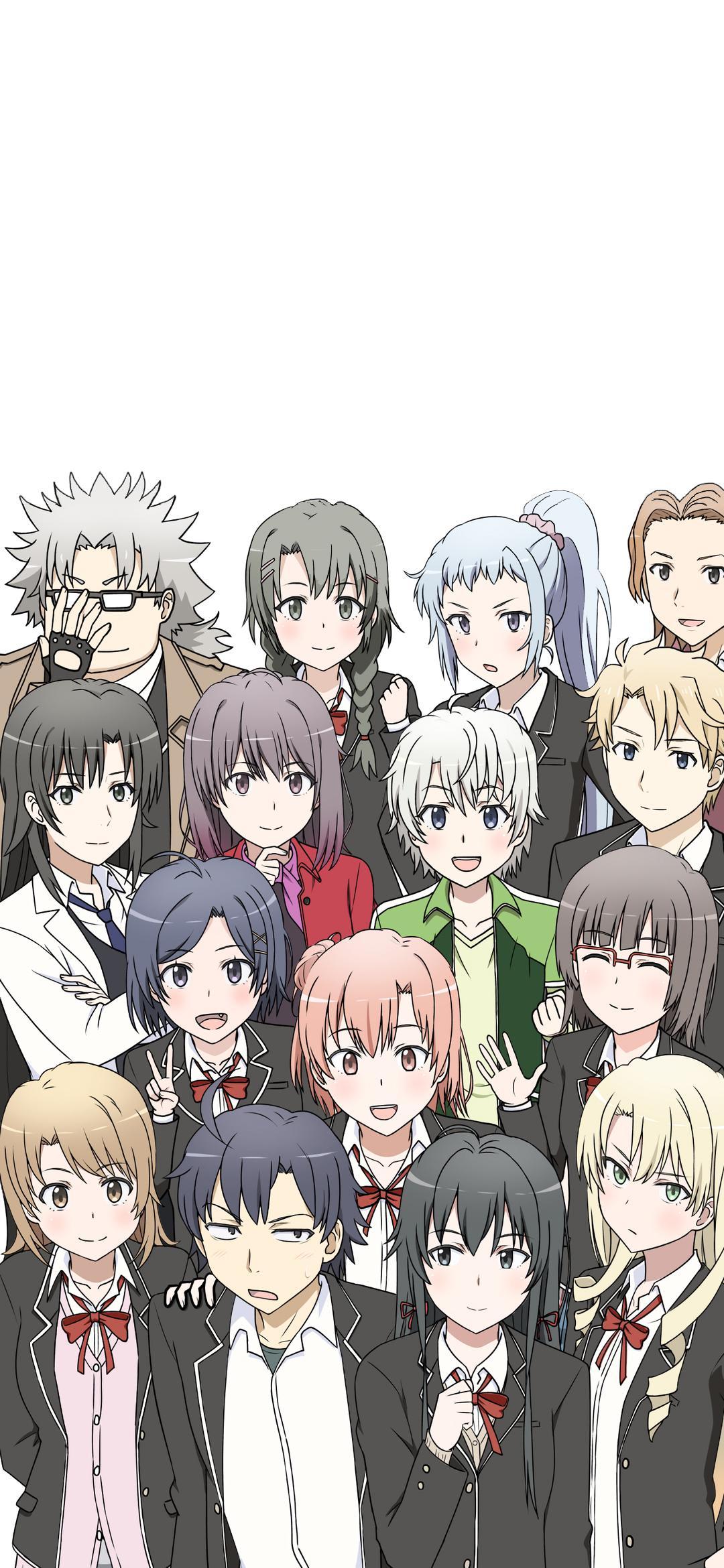 1080x2340 OreGairu Background 1080x2340 (I didn't draw the image. Link in comments.): MobileWallpaper
