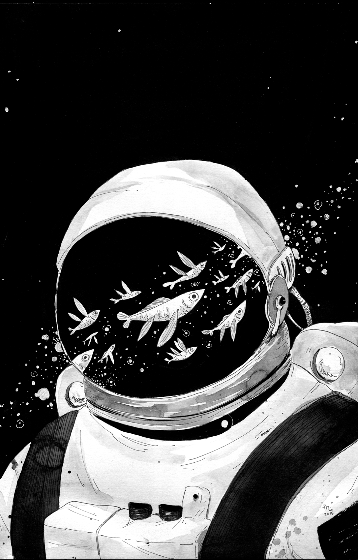 1228x1920 linartwrite. Astronaut art, Space illustration, Art