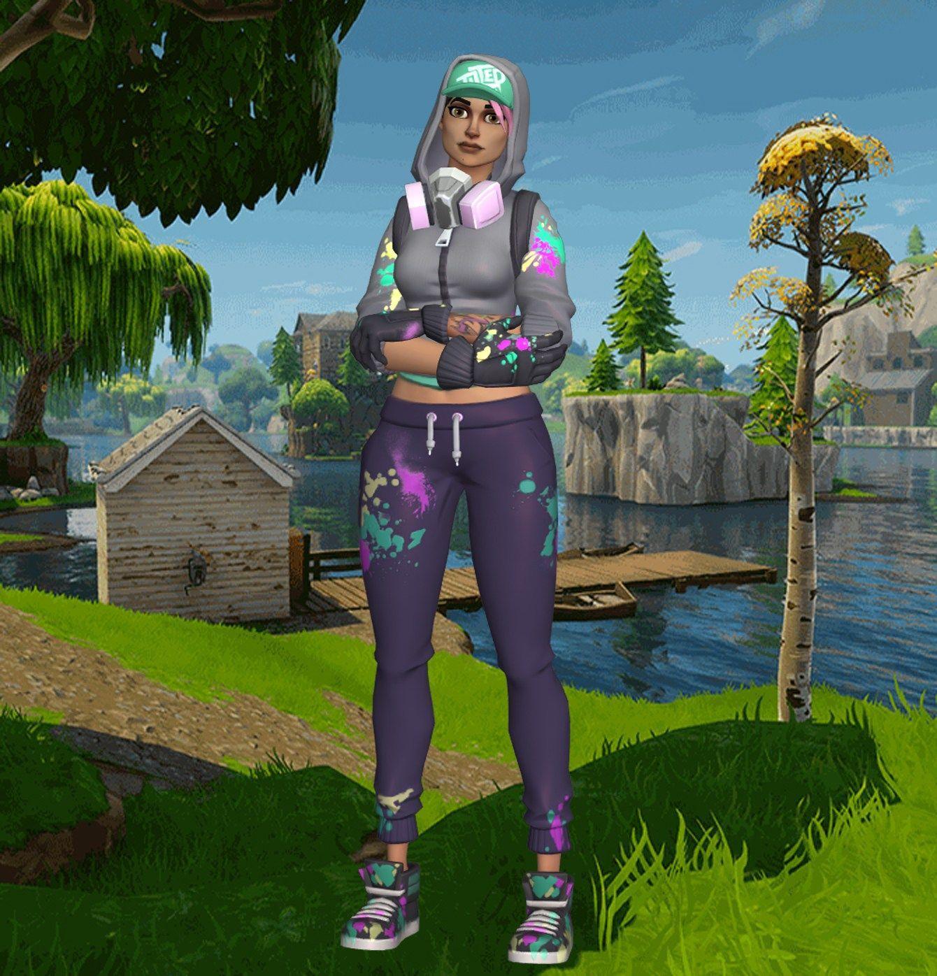 1340x1396 Teknique Fortnite Wallpaper