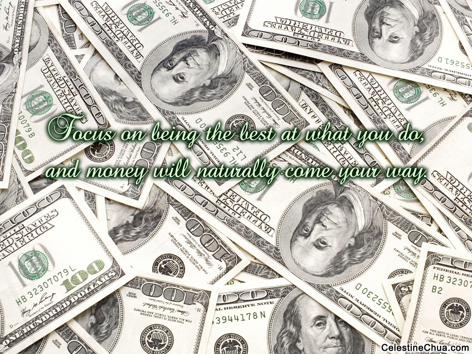 Inspirational money quotes with wallpapers hd
