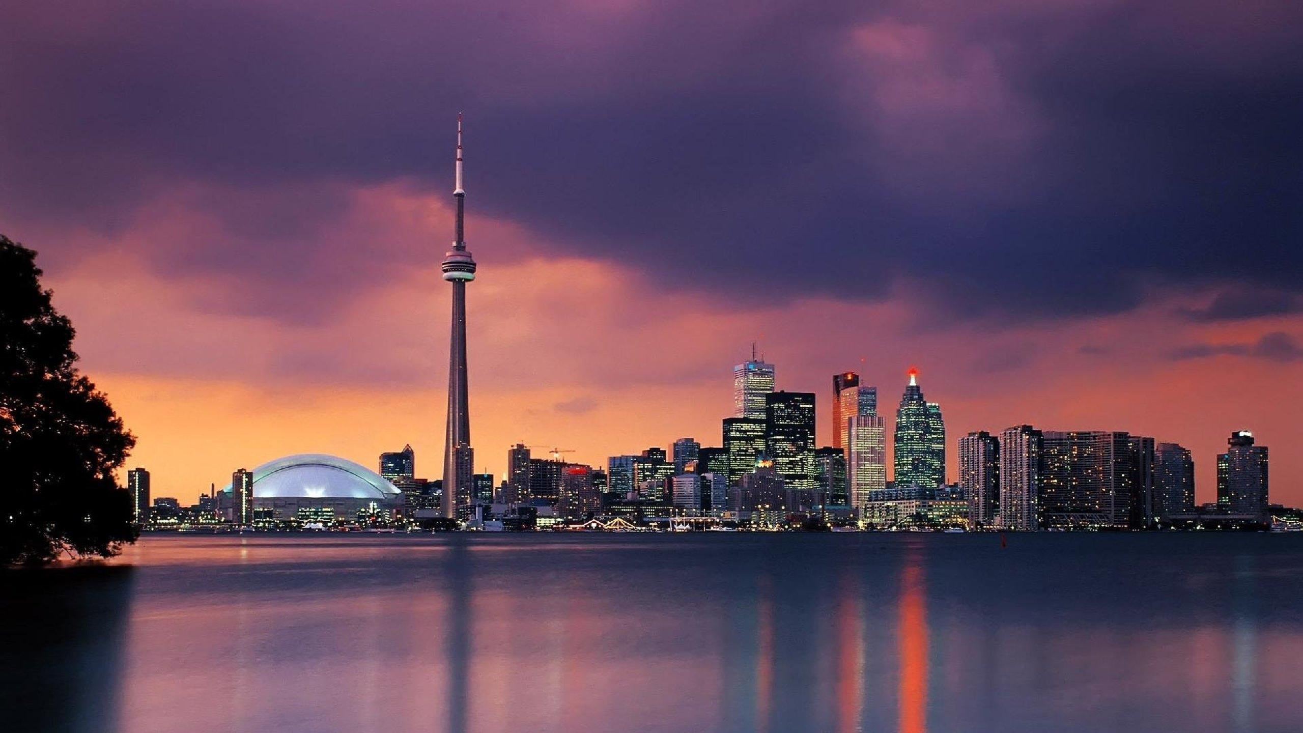 2560x1440 Toronto Scenic Art 1440P Resolution Wallpaper, HD City 4K Wallpaper, Image, Photo and Background