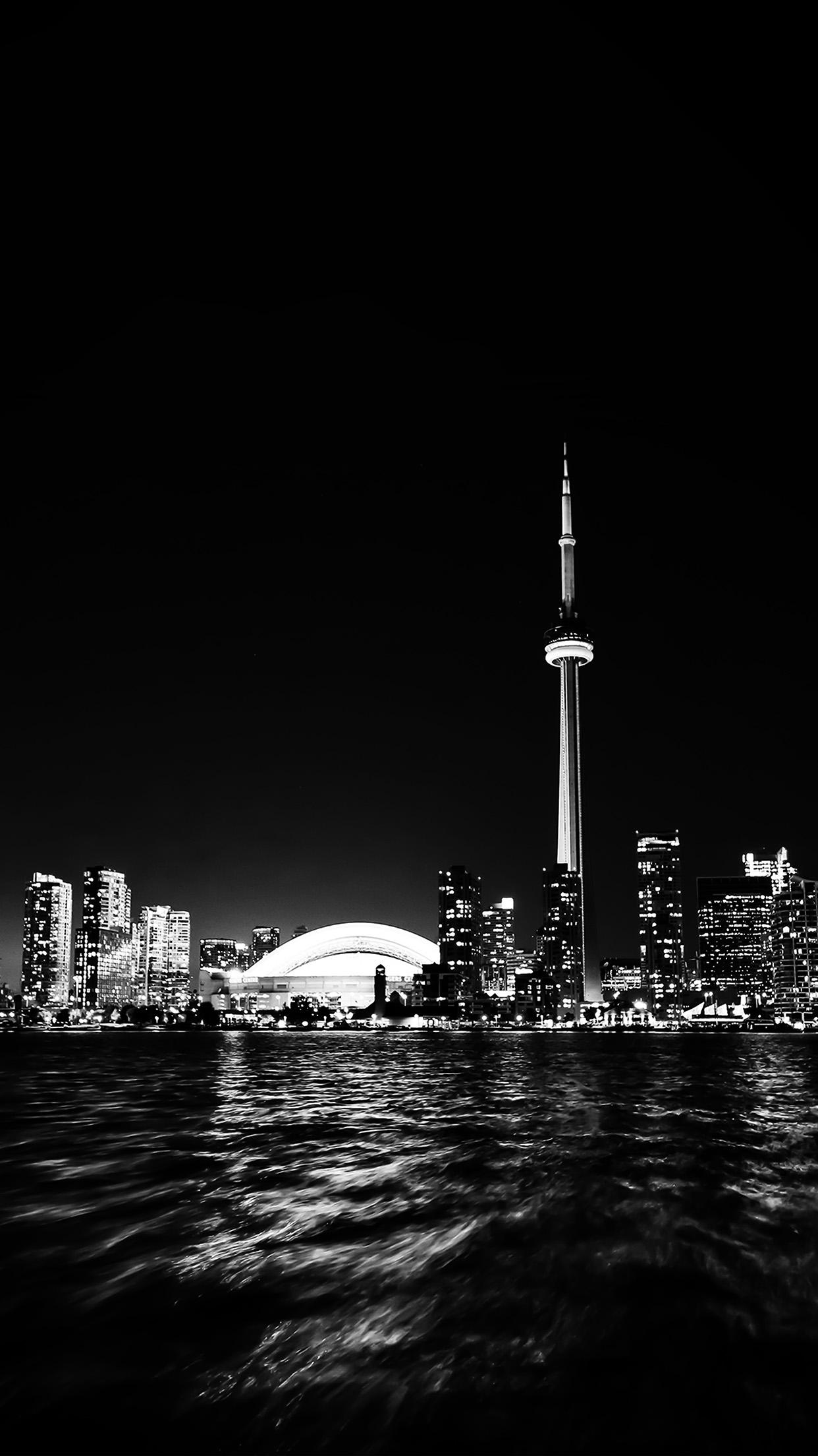 Toronto Skyscrapers Black and White ❤ 4K HD Desktop Wallpaper for