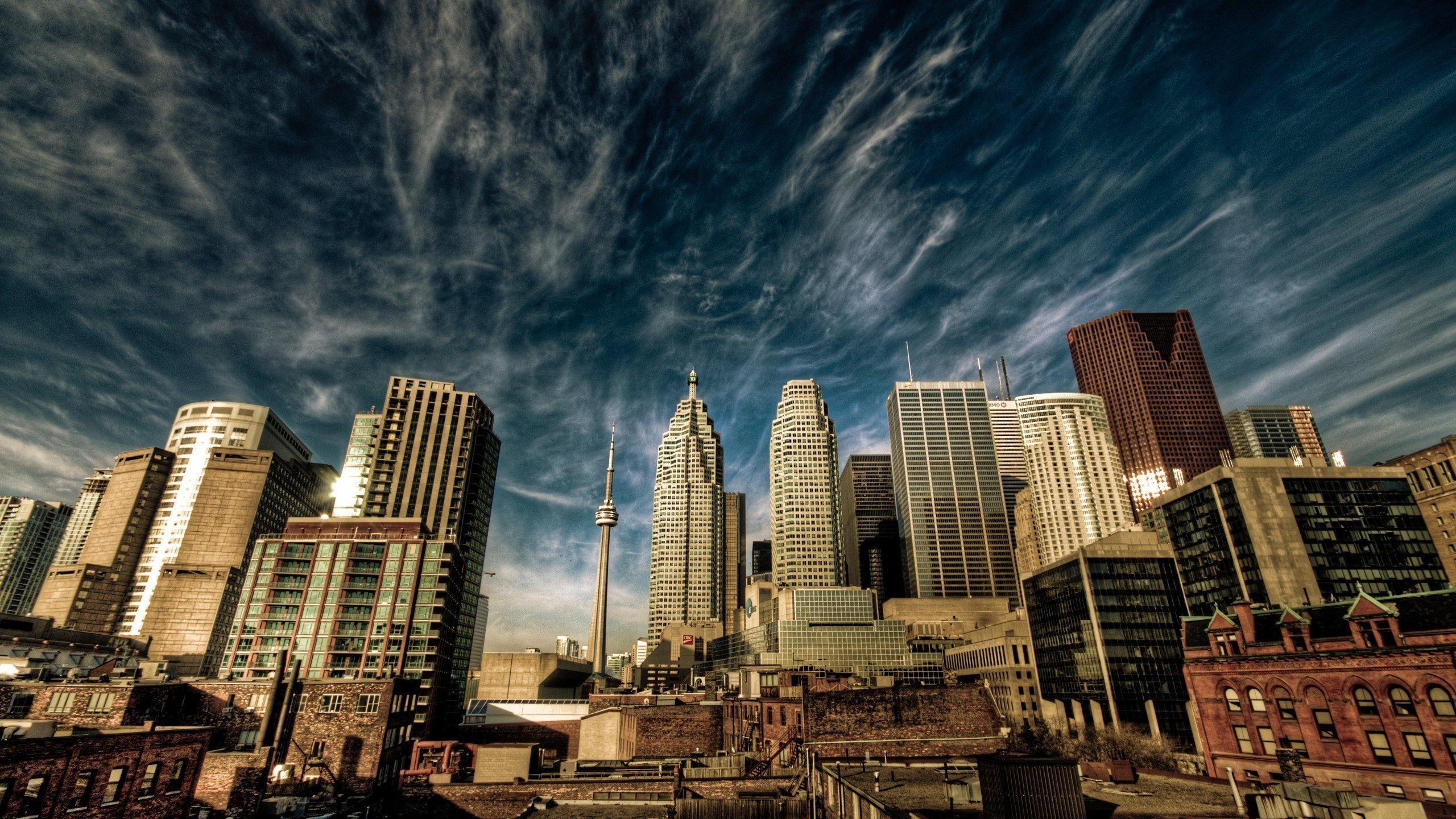 2560x1440 Download wallpaper ontario, toronto, building, city, canada for desktop with resolution 2560x1440. High Quality HD picture wallpaper