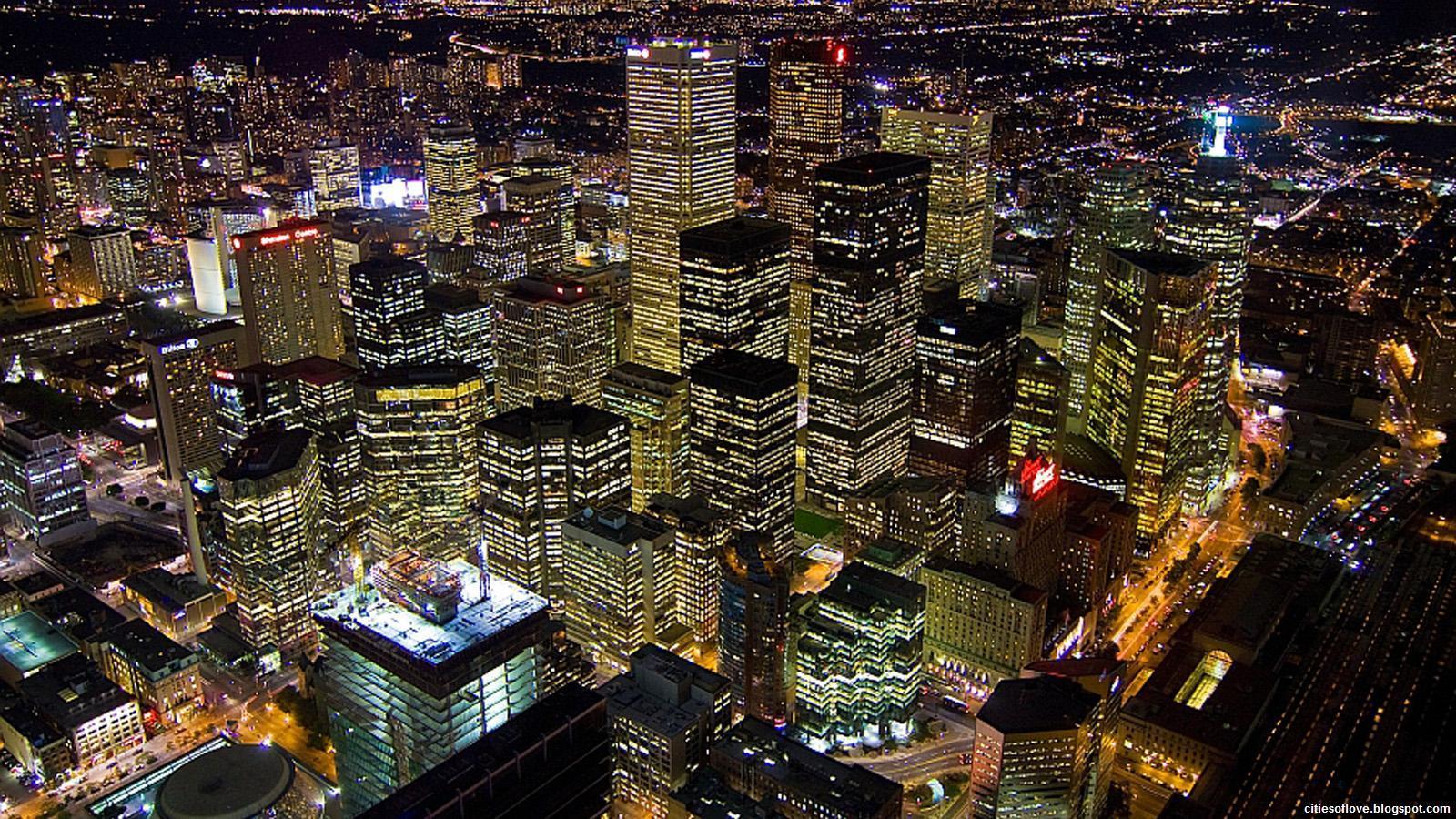 1600x900 Toronto City Wallpaper