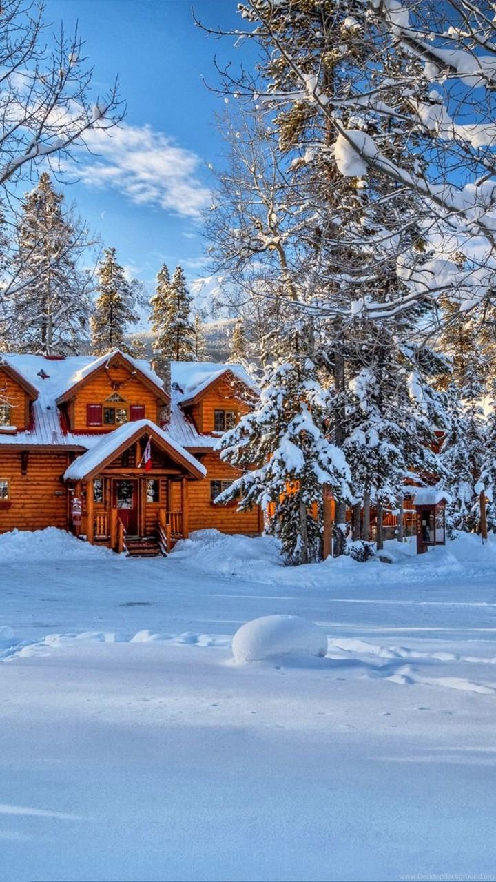 720x1280 Canada Nature Winter Wallpaper. Desktop Background