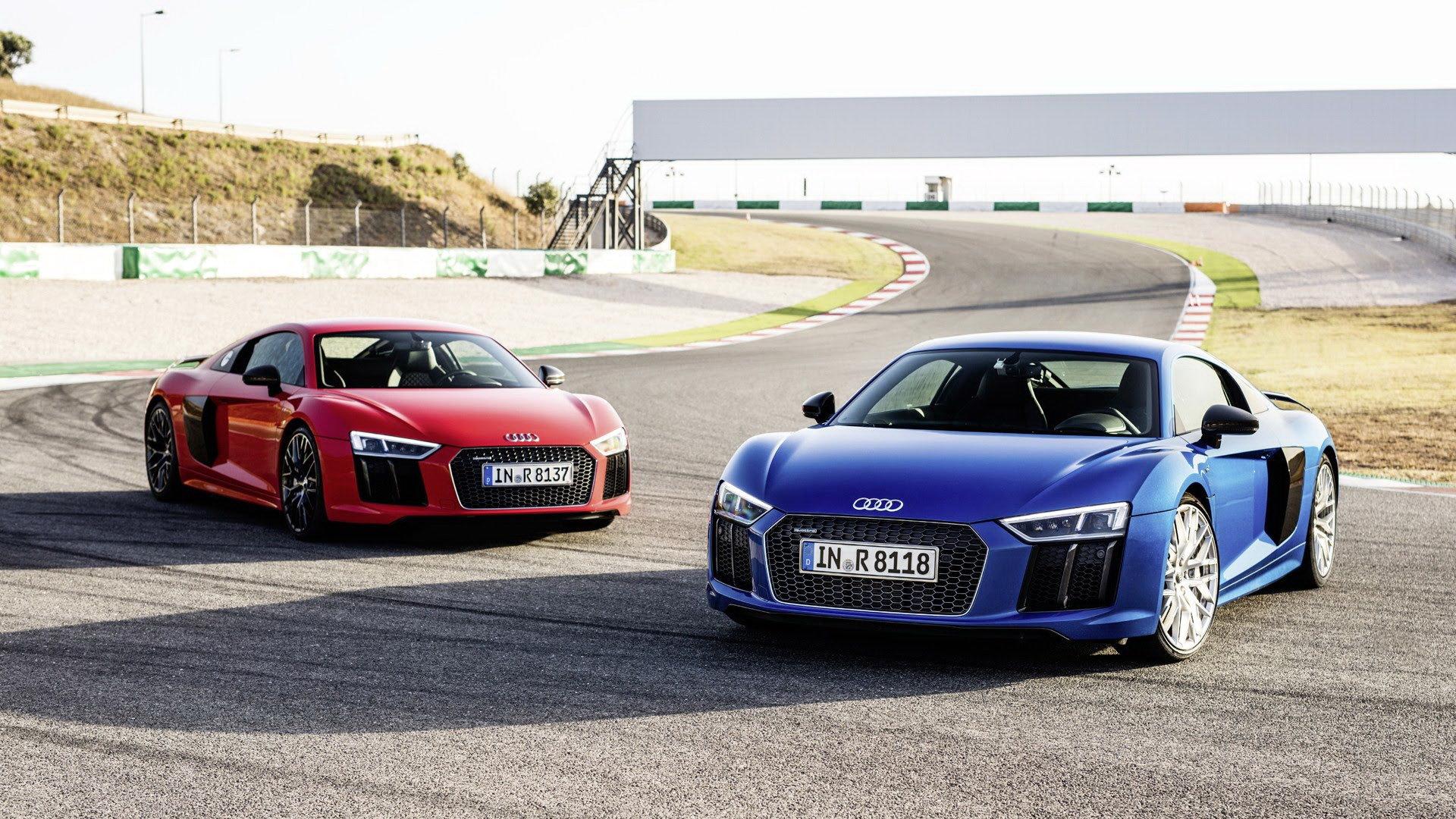 1920x1080 Red And Blue Audi R8 2016 Wallpaper. Car Picture Website
