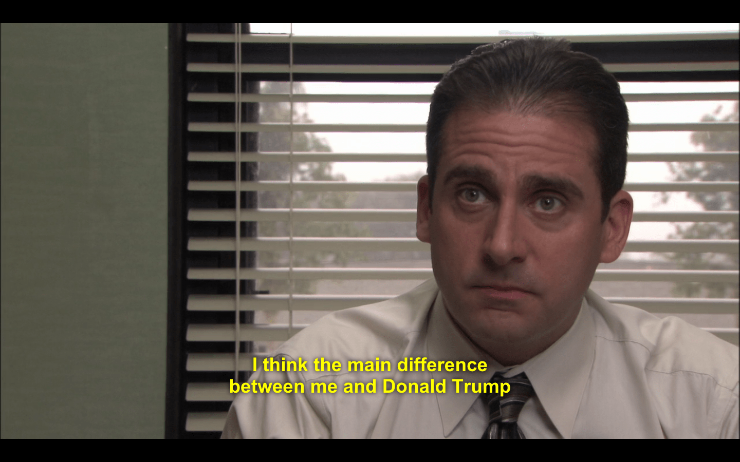 1440x900 Michael Scott Donald Trump Quote
