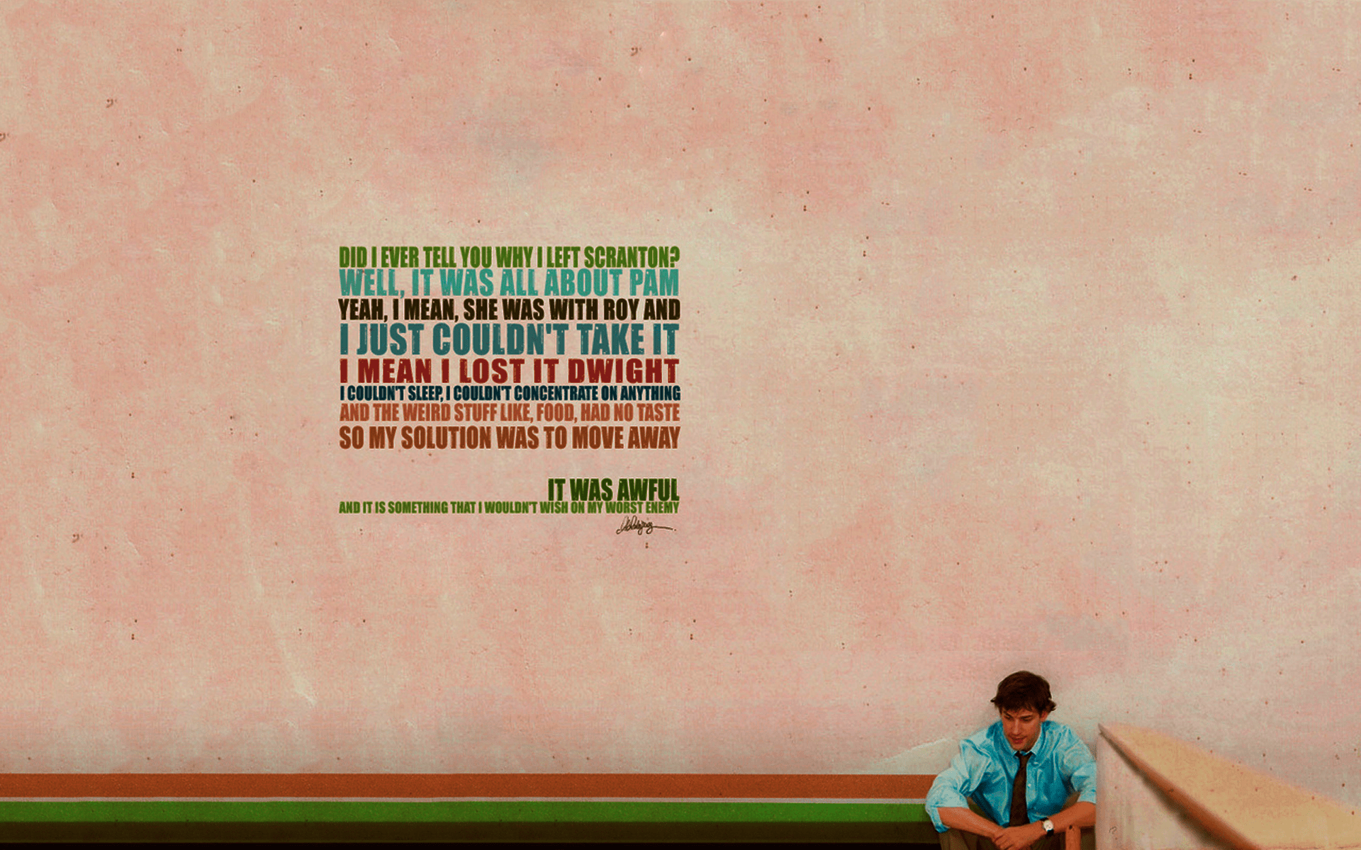 1920x1200 Free download quotes the office john krasinski jim halpert HD Wallpaper General [1920x1200] for your Desktop, Mobile & Tablet. Explore The Office Quotes Wallpaper. Office Desktop Background, The Office