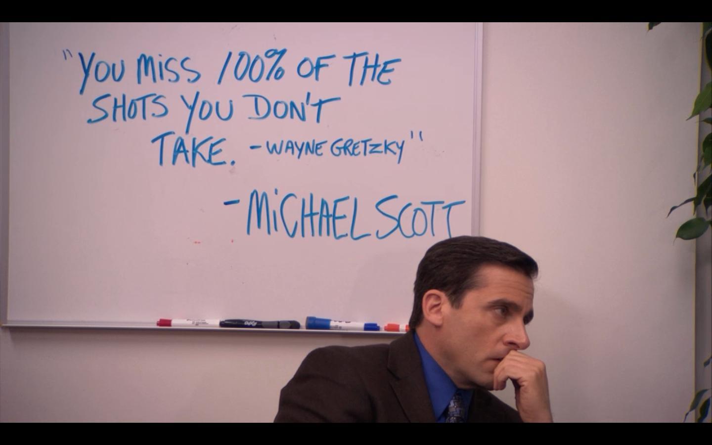 1440x900 The wise words of Michael Scott