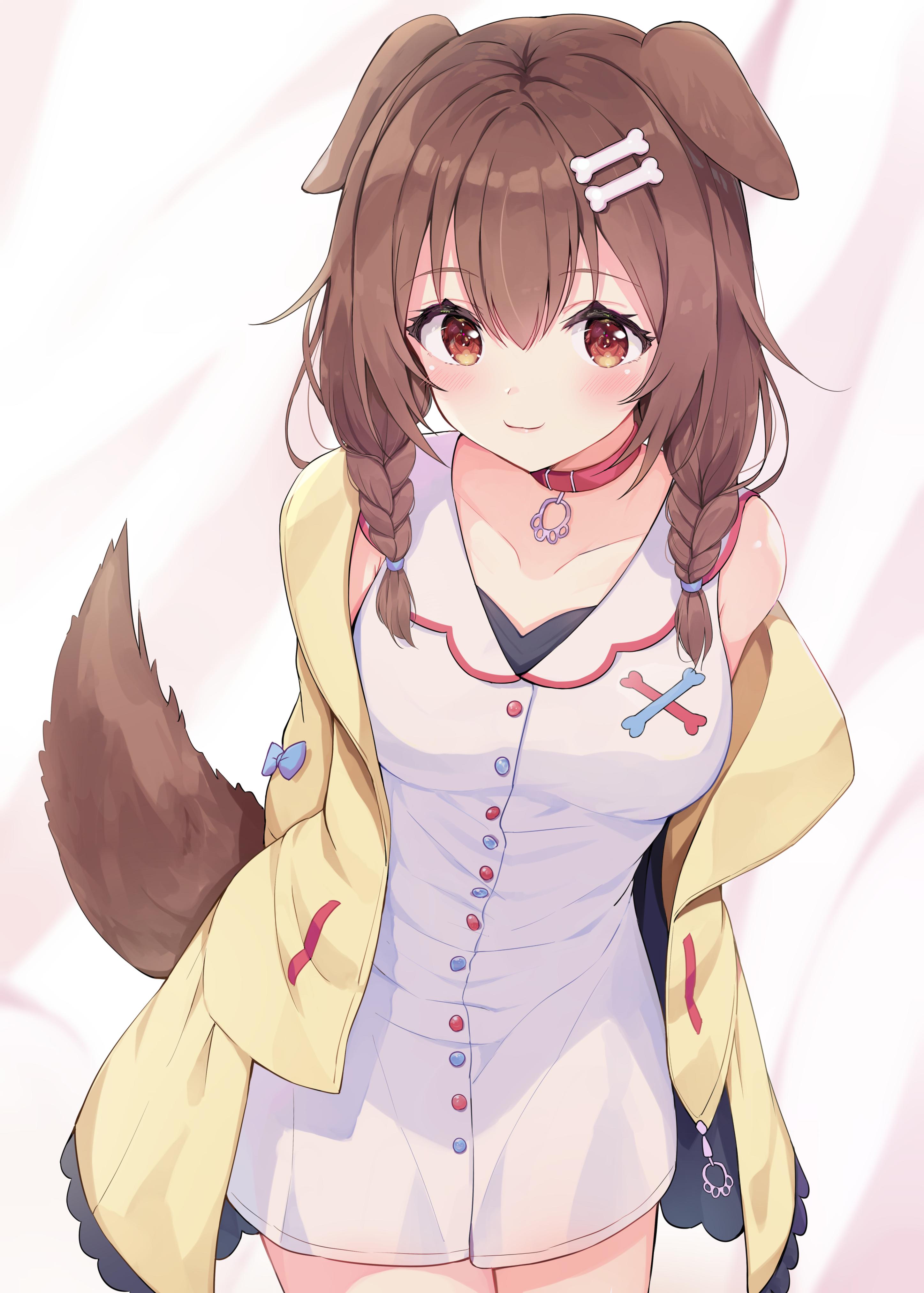 2894x4049 Inugami Korone Ch. Anime Image Board
