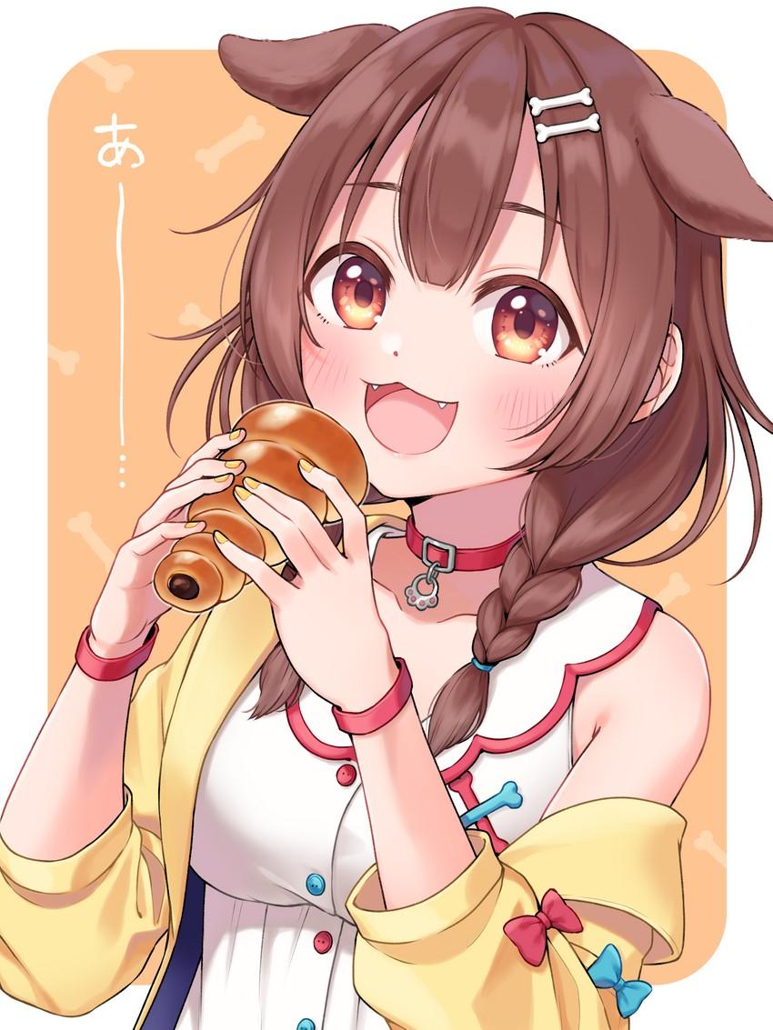 850x1133 inugami korone (hololive) drawn