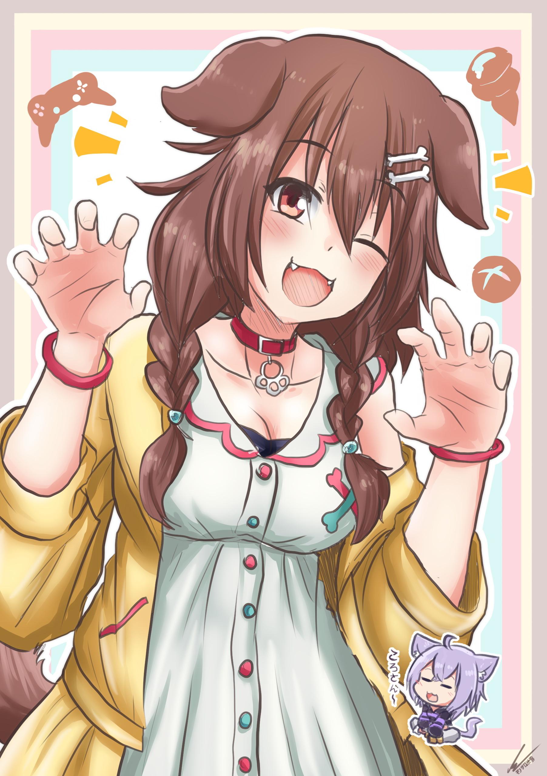 1804x2560 Inugami Korone (Vtuber). Serarinne Download Anime Girl Wallpaper