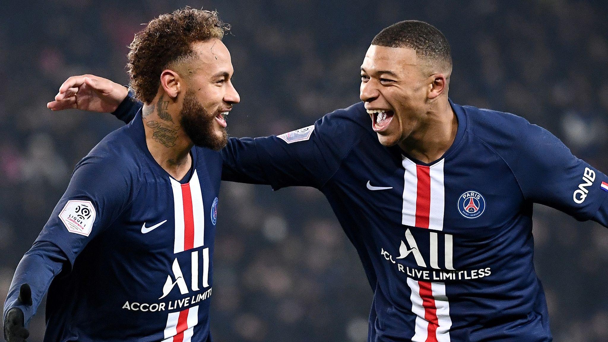 2048x1152 PSG begin contract renewal negotiations with Neymar and Real Madrid target Kylian Mbappé