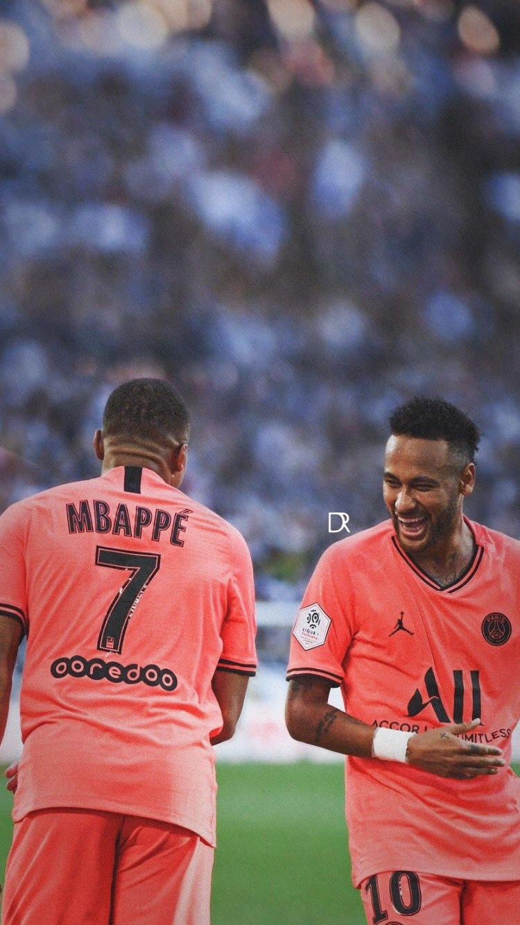 750x1333 DR Jr e Kylian Mbappé. Wallpaper. Header