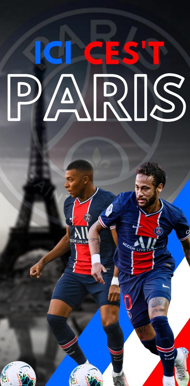 630x1280 Neymar and Mbappe wallpaper