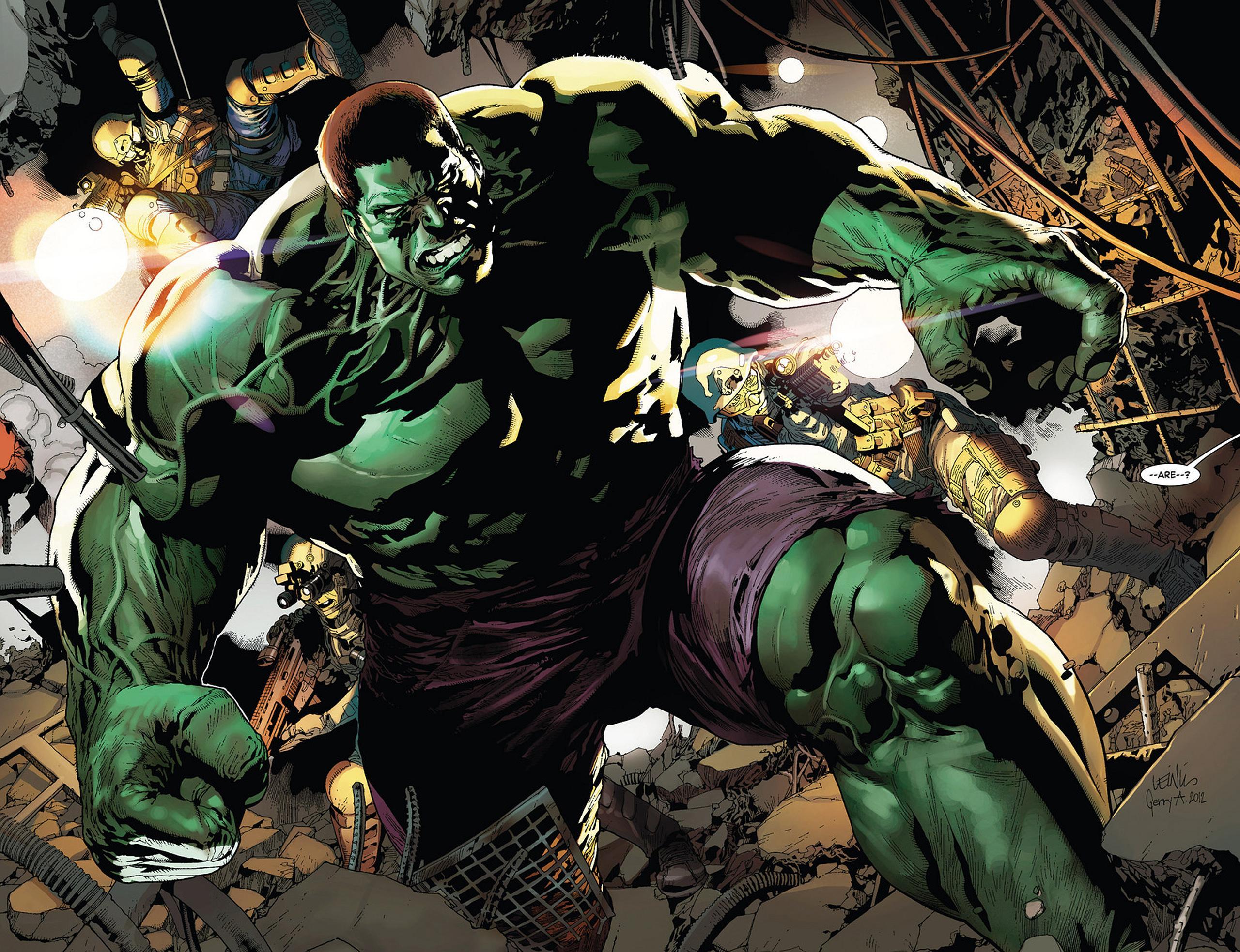 2560x1967 He's the Strongest One There Is! Hulk smashes in!