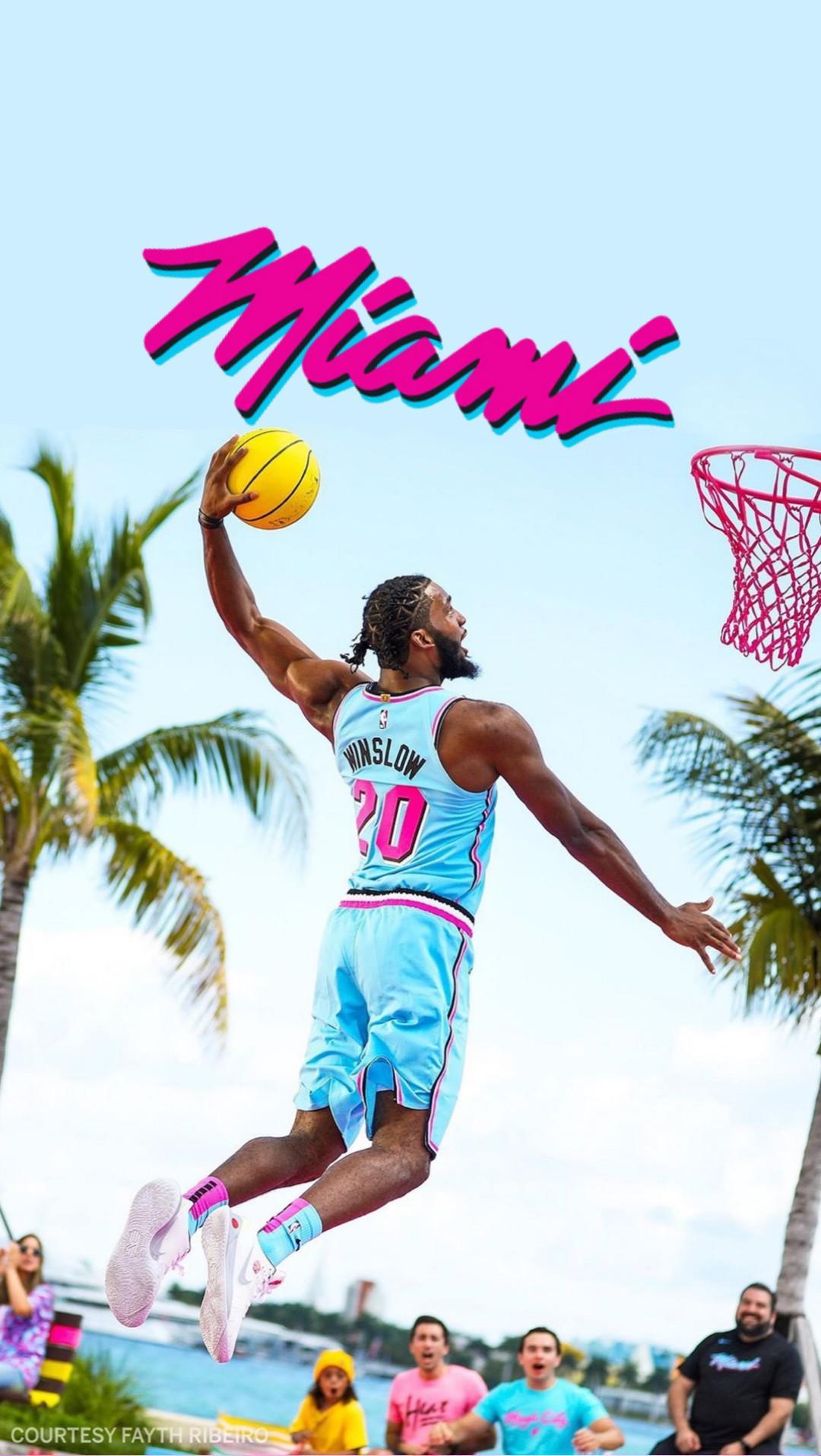 1080x1915 Miami Heat Vice Wallpaper