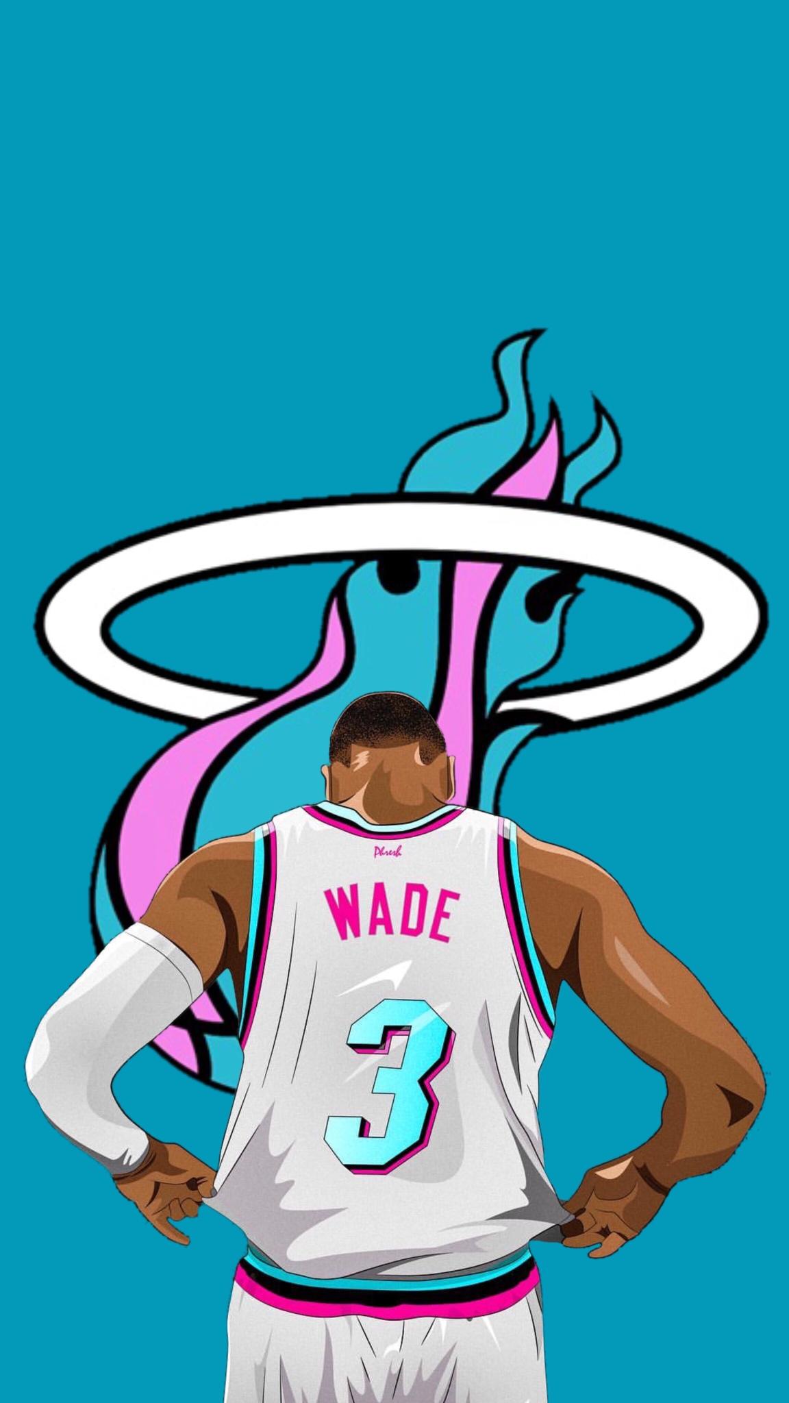 1152x2048 Miami Heat Vice Wallpaper