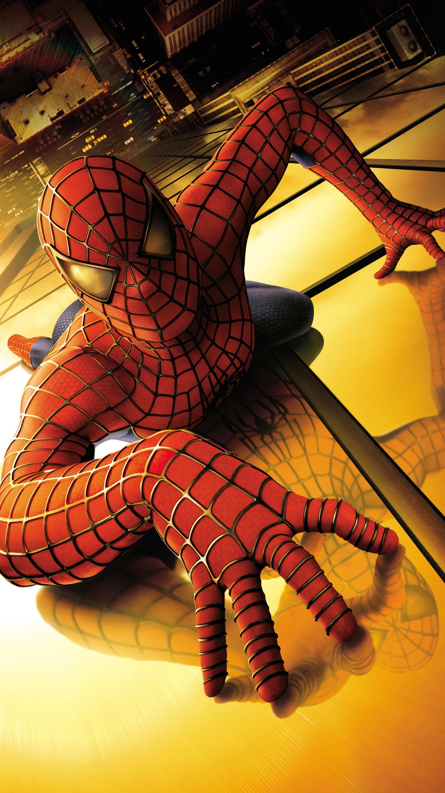 1536x2732 Spider Man (2002) Phone Wallpaper