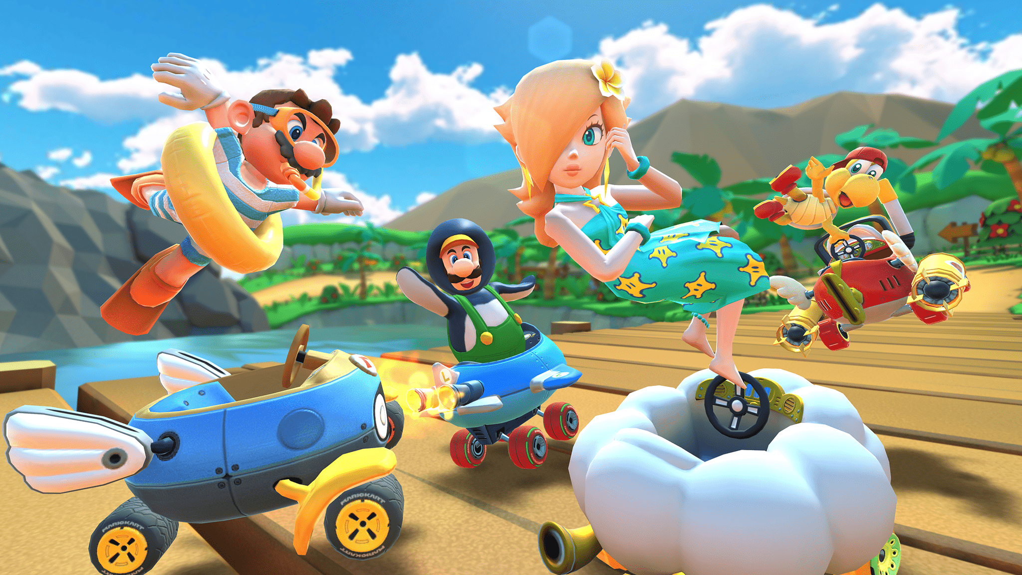 Mario Kart Tour Wallpapers Top Free Mario Kart Tour Backgrounds Wallpaperaccess 