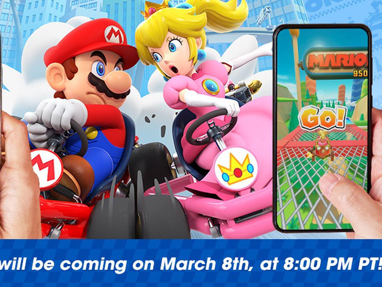 1600x1200 Mario Kart Tour for iOS Gaining Multiplayer Mode on March 8