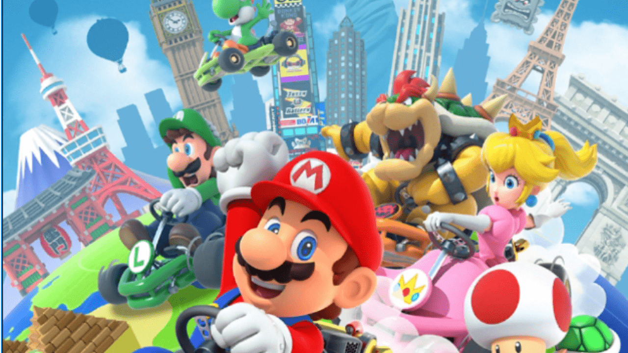 1280x720 Download Mario Kart Tour for Windows 10 PC