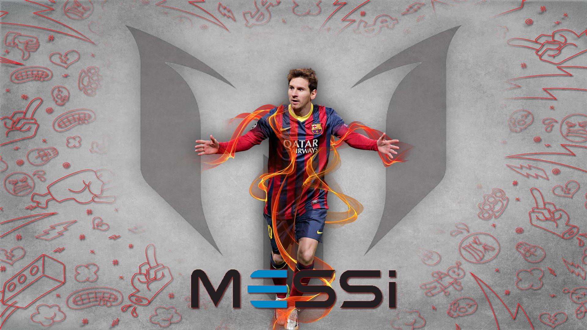 1920x1080 Messi Wallpaper HD Wallpaper Logo HD Wallpaper