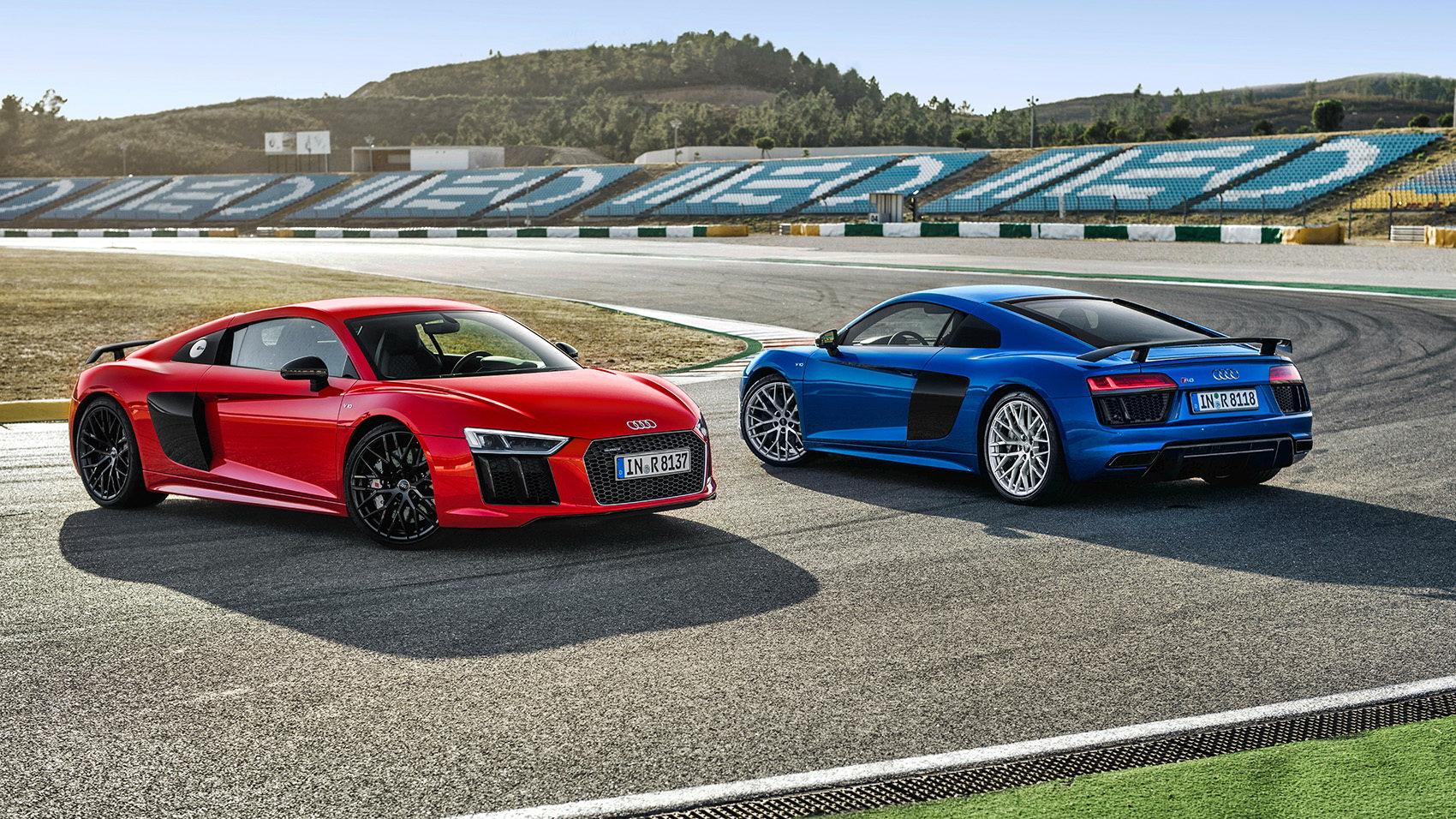 1700x956 Red And Blue 2017 Audi R8 Spyder Wallpaper. Car Picture Website