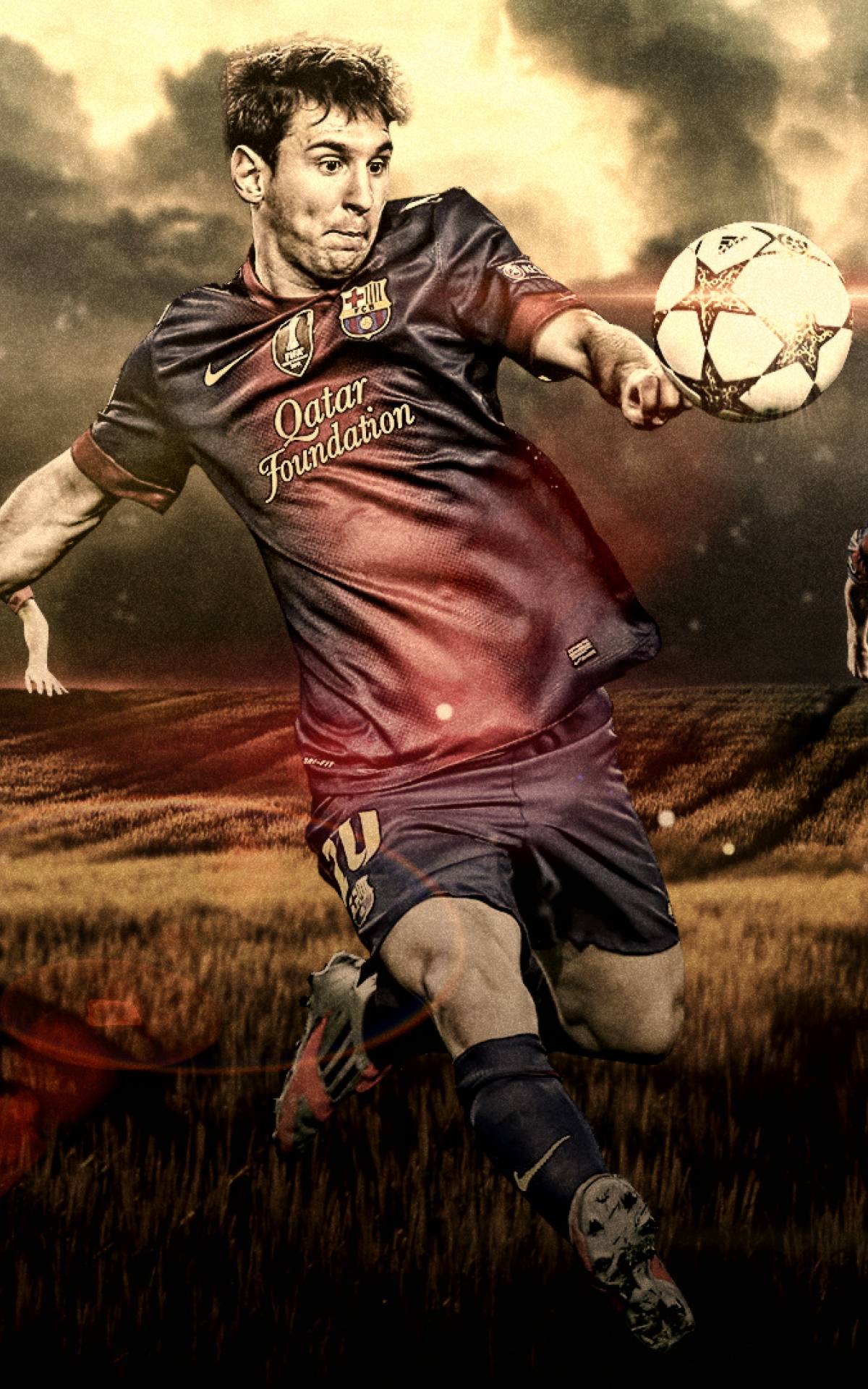 1200x1920 Lionel Messi Digital Art 1200x1920 Resolution Wallpaper, HD Sports 4K Wallpaper, Image, Photo and Background