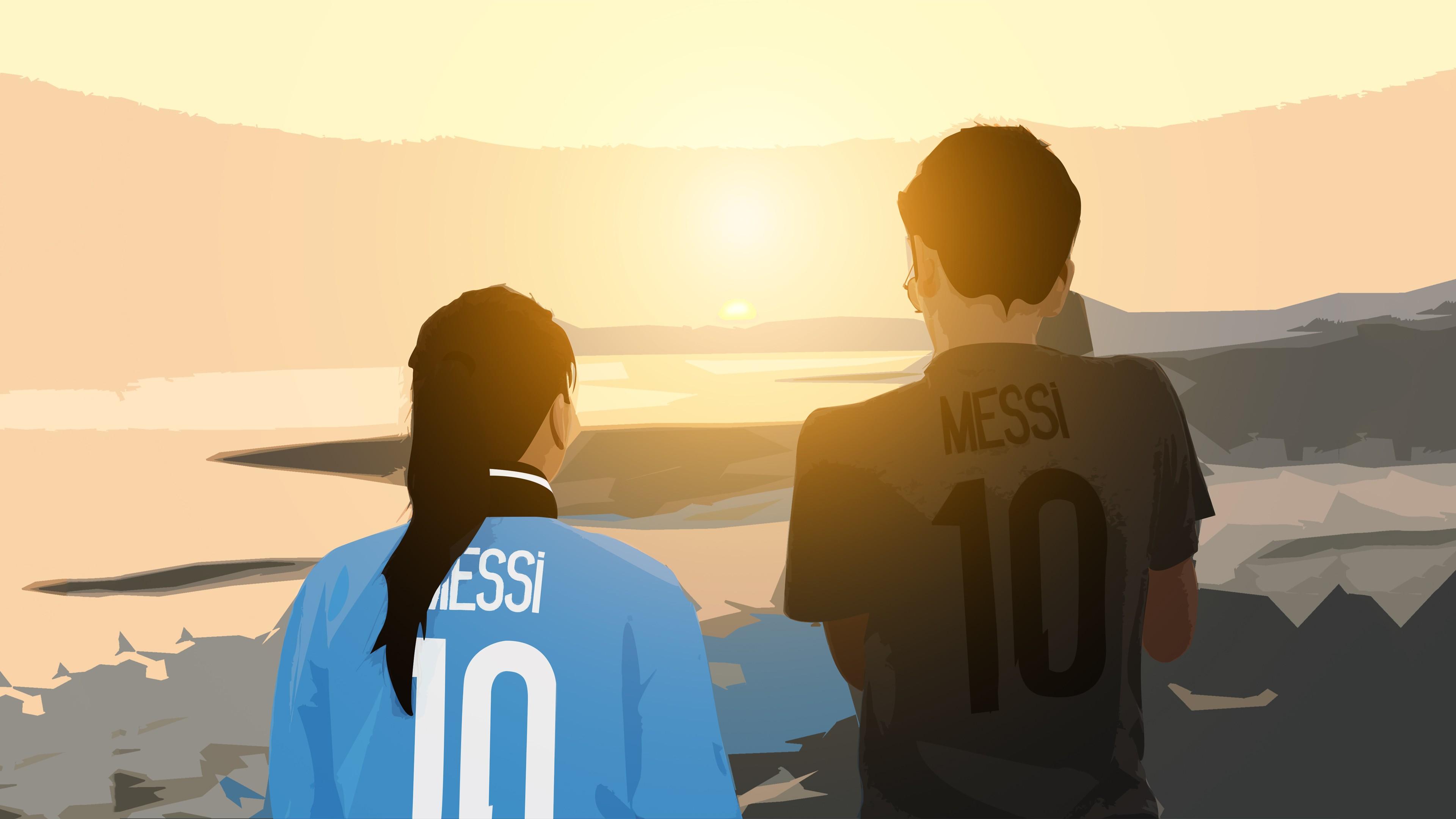 3840x2160 Wallpaper 4k Messi Digital Art fc barcelona wallpaper, fcb wallpaper, football wallpaper, leo messi wallpaper, Lionel Messi wallpaper, sports wallpaper