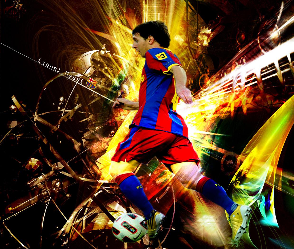 1239x1050 Lionel Messi FC Barcelona Wallpaper Andres Messi Fan Art