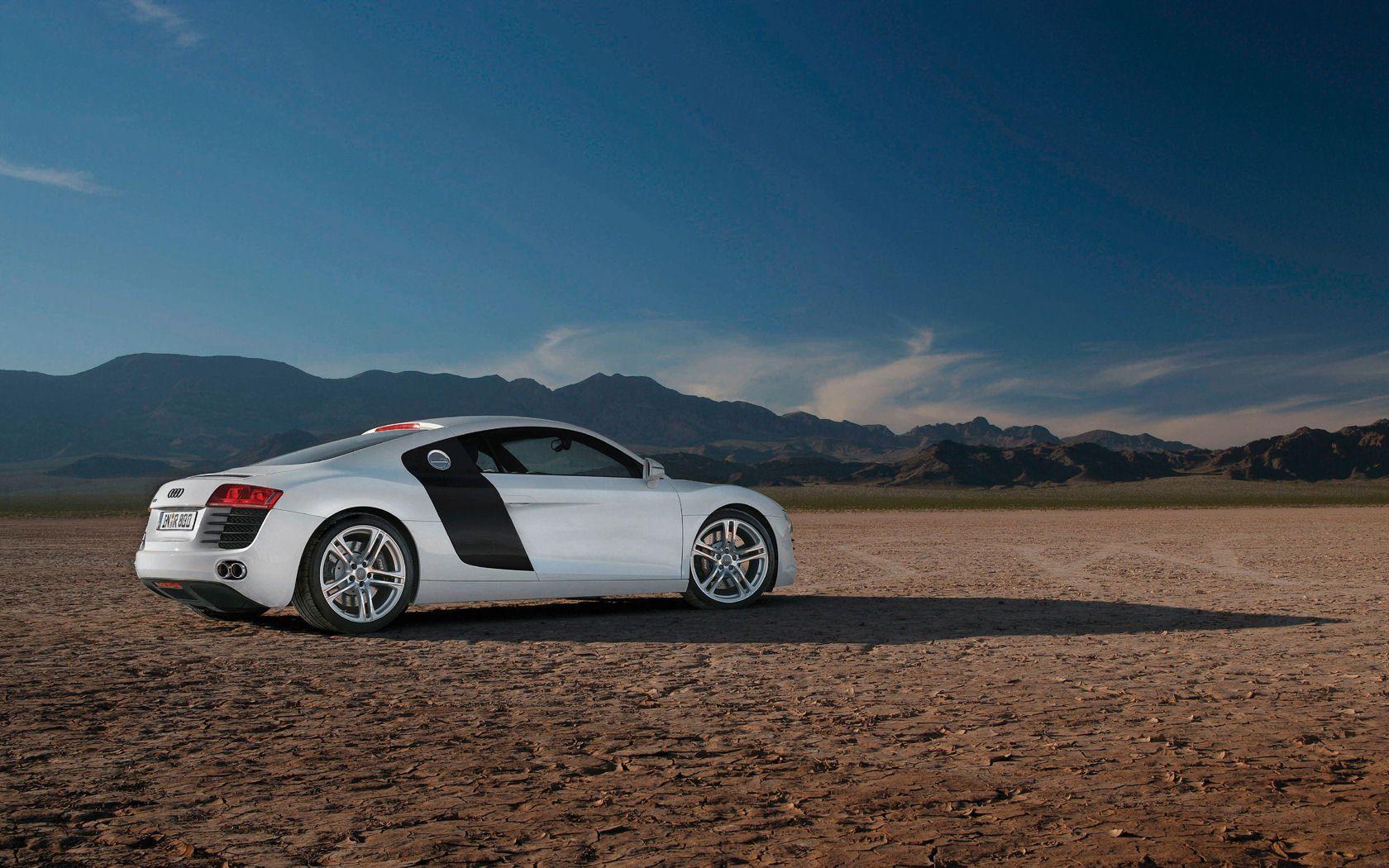 1680x1050 Audi R8 V V10 Quattro, R Tronic Widescreen Wallpaper