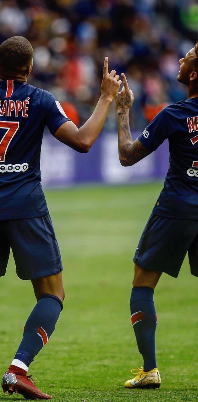 630x1280 Neymar Mbappe wallpaper