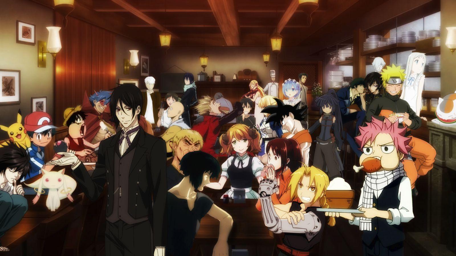 1600x900 Isekai Shokudou VS other anime universes. Anime memes, Anime, Memes