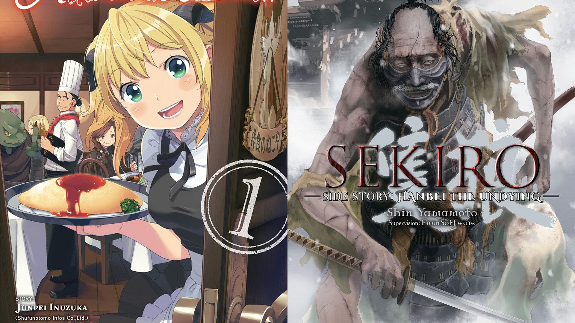 1920x1080 Yen Press Launches RESTAURANT TO ANOTHER WORLD and SEKIRO SIDE STORY: HANBEI THE UNDYING Manga Next Week