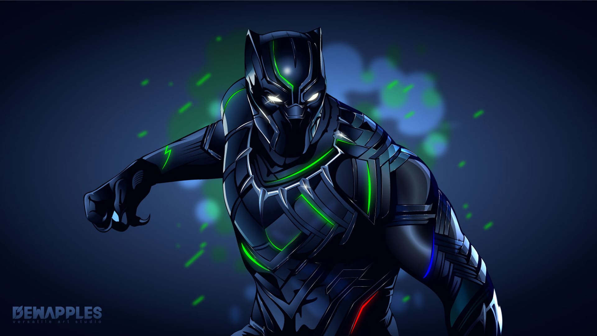 1920x1080 Black Panther Wallpaper[Desktop, iPhone, Android, Mobile]