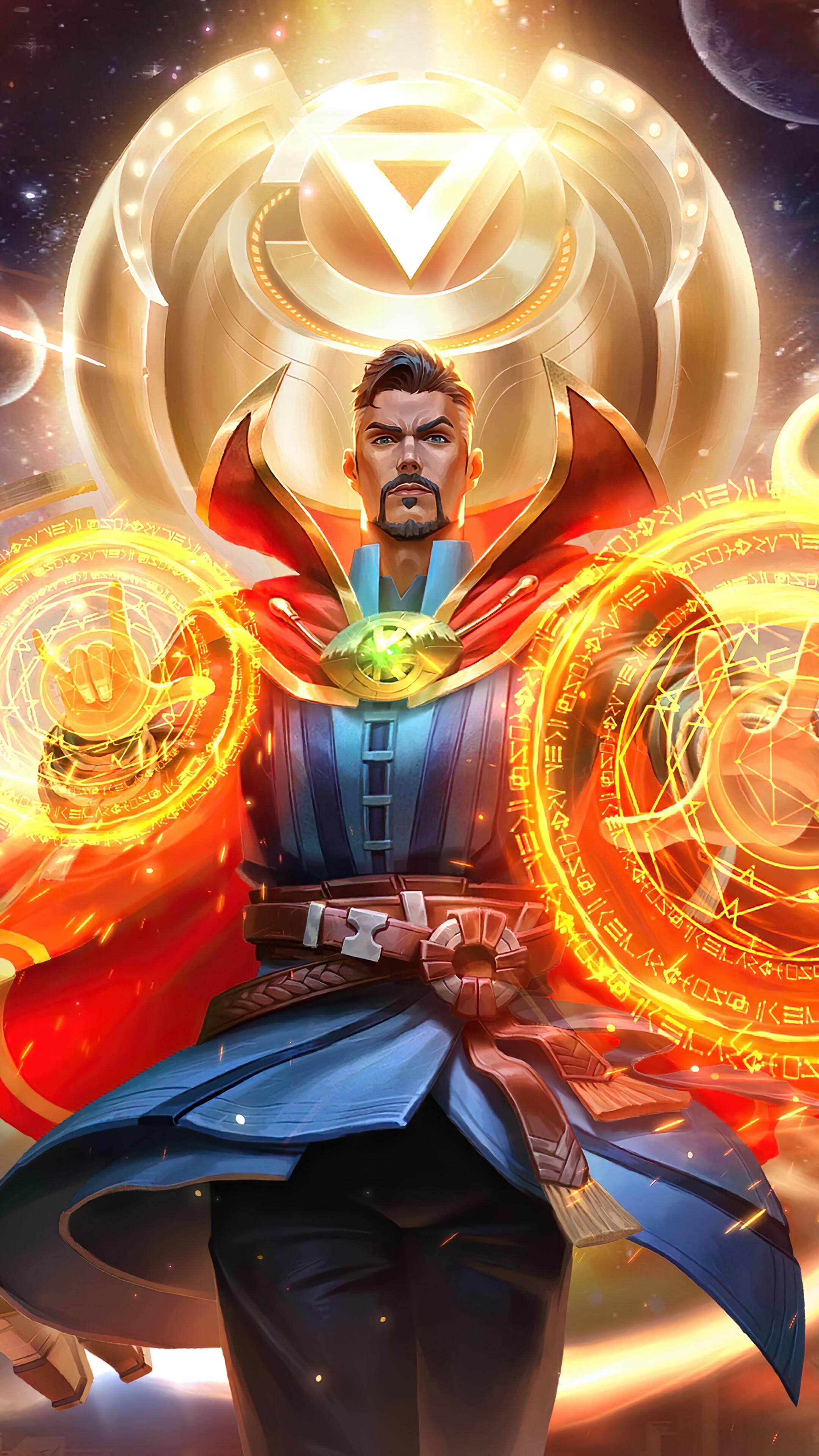 2160x3840 MARVEL Super War, Doctor Strange, Season Loading Screen, 4K phone HD Wallpaper, Image, Background, Photo and Picture. Mocah HD Wallpaper