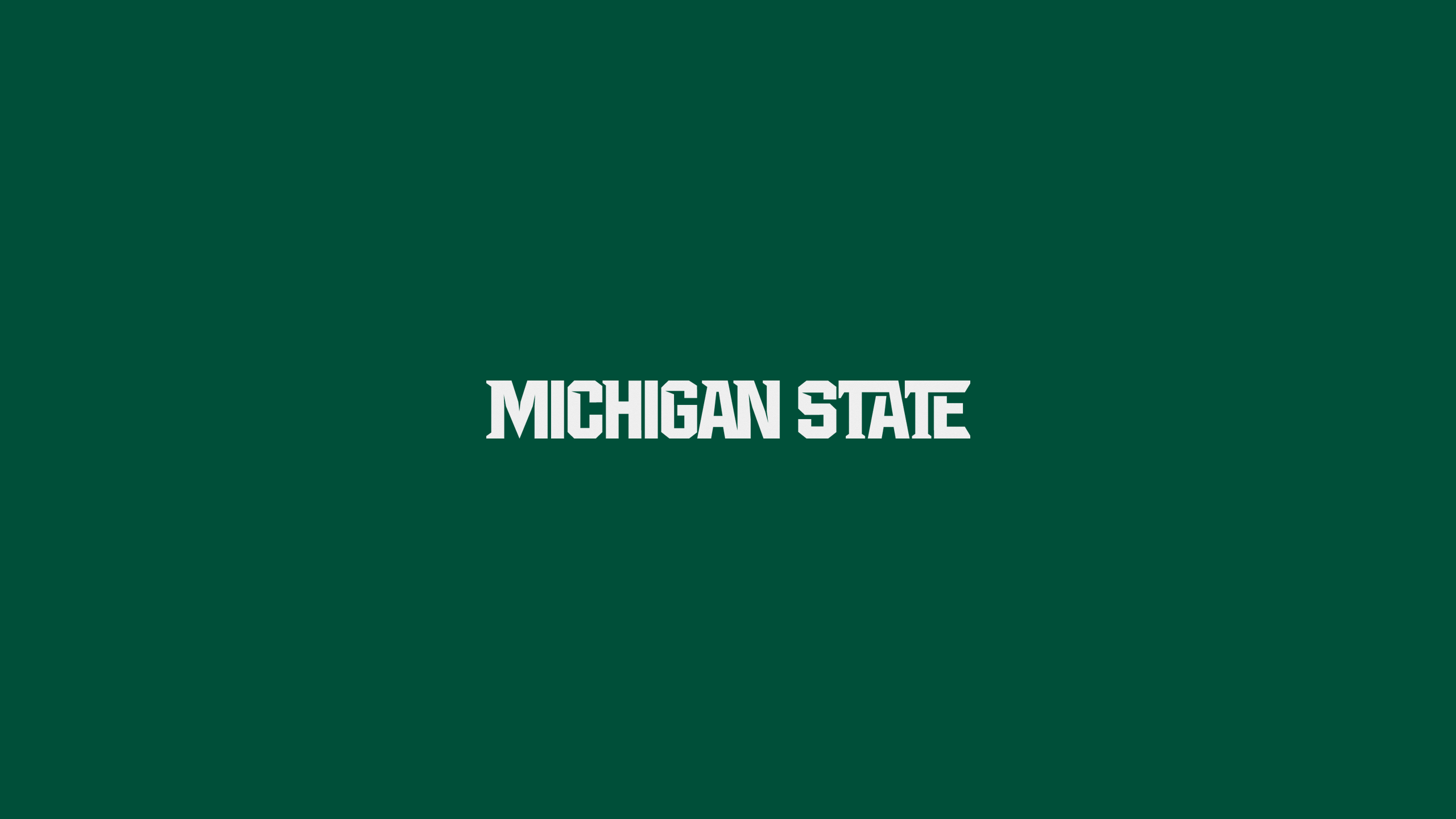 2560x1440 Michigan State University Spartans
