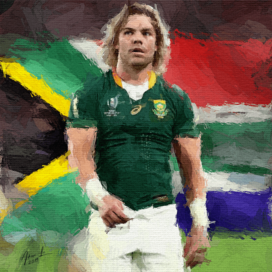 894x894 Faf De Klerk Africa. South africa rugby, Springbok rugby, Rugby art