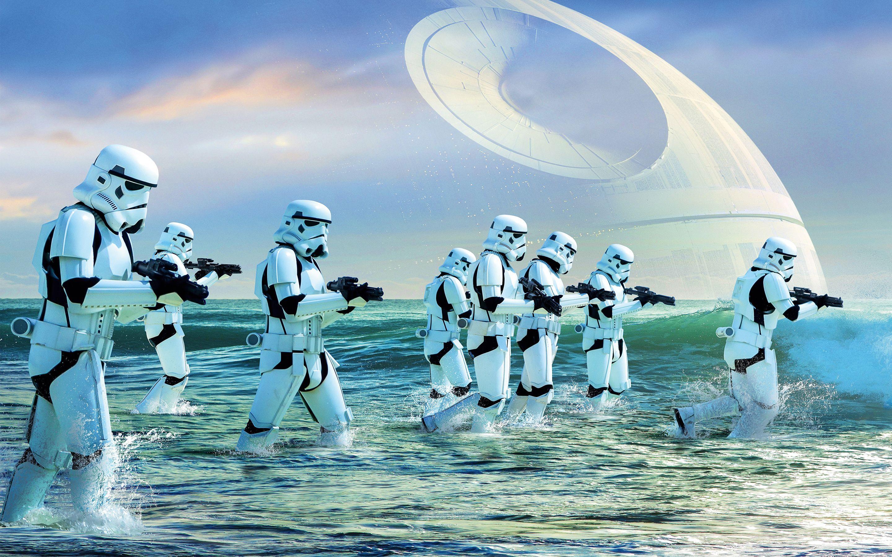 2880x1800 Stormtroopers Rogue One A Star Wars Story 5K Wallpaper. HD