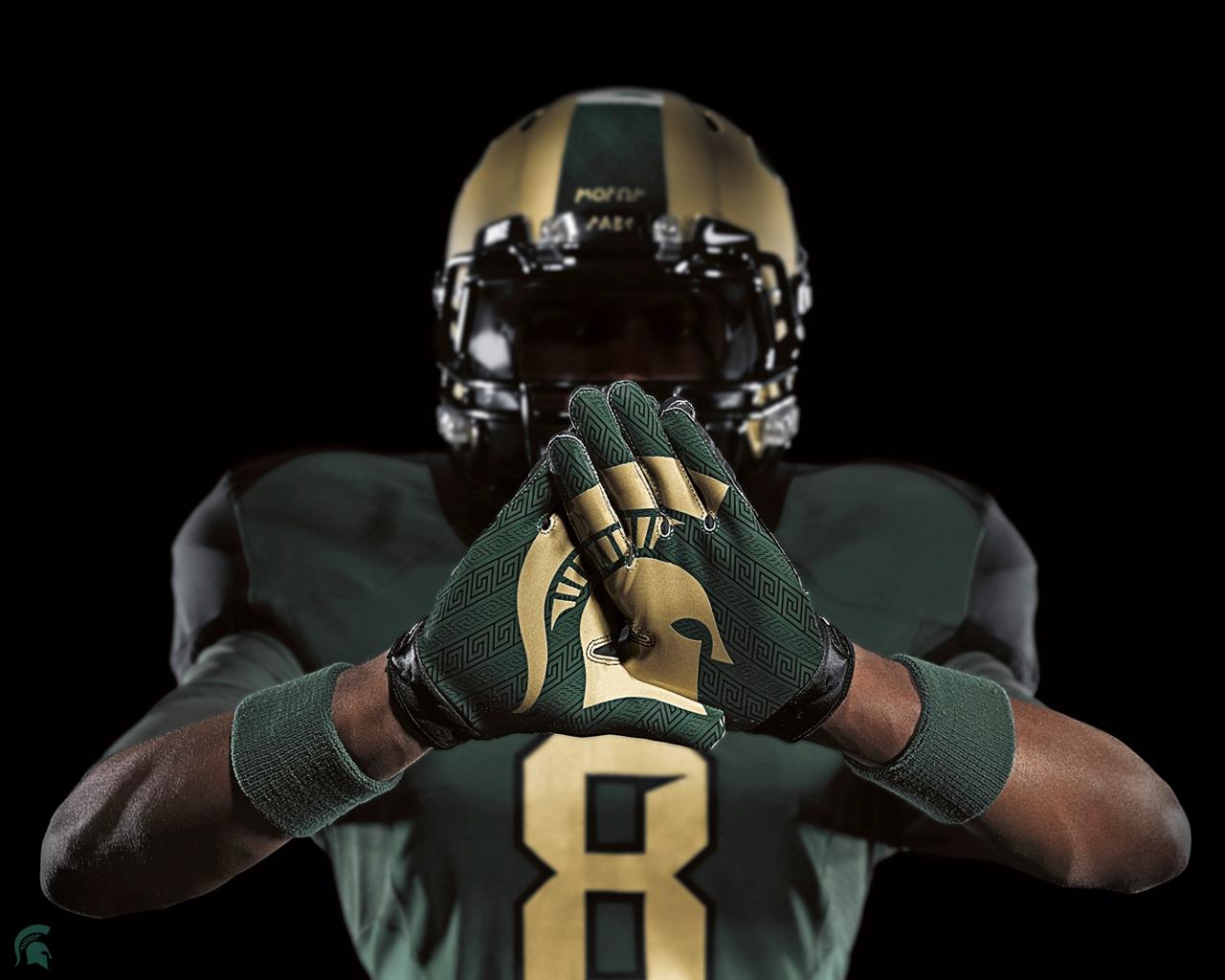 1280x1024 Michigan state university football wallpaper