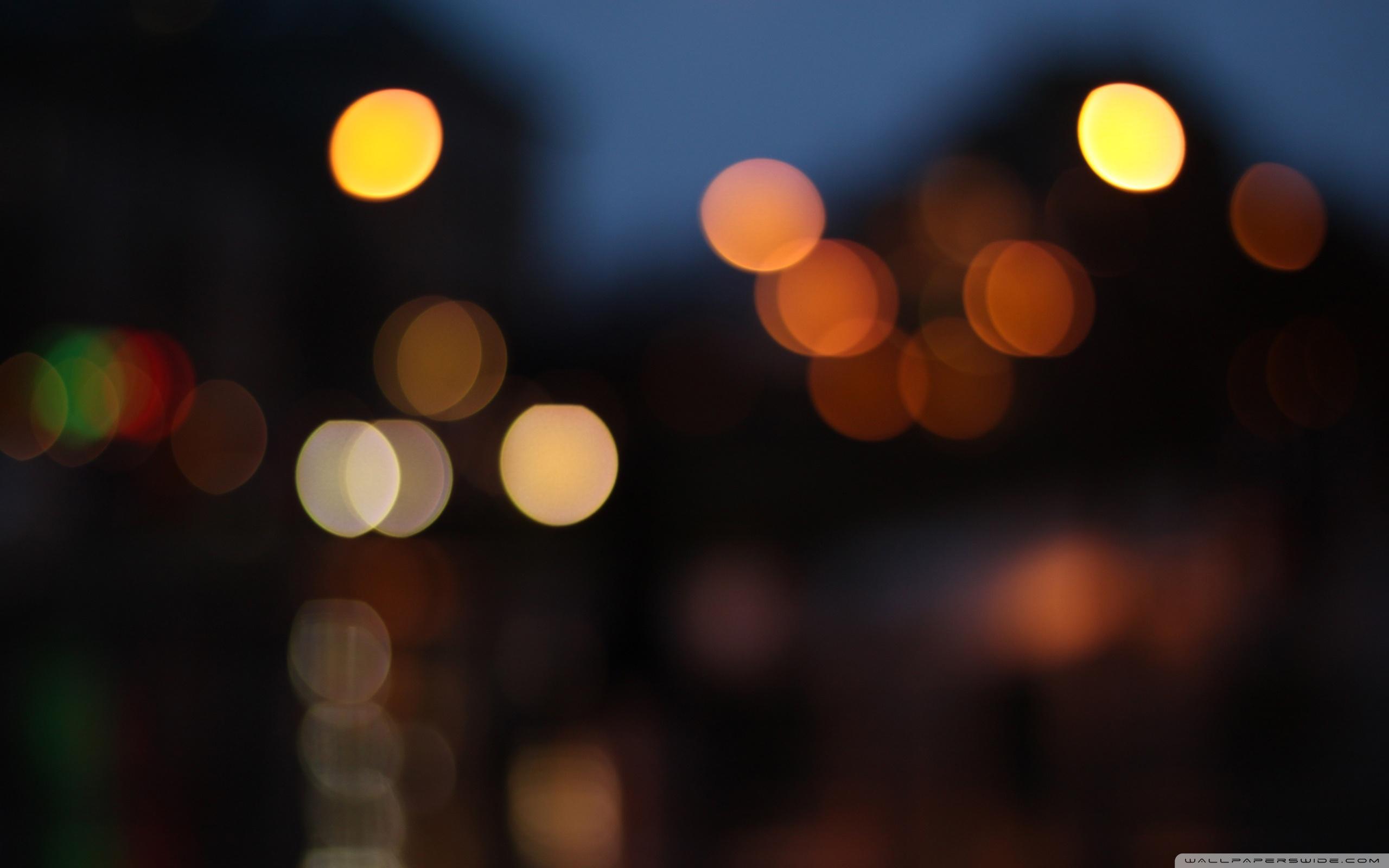 2560x1600 Bokeh Lights Ultra HD Desktop Background Wallpaper for 4K UHD TV : Tablet