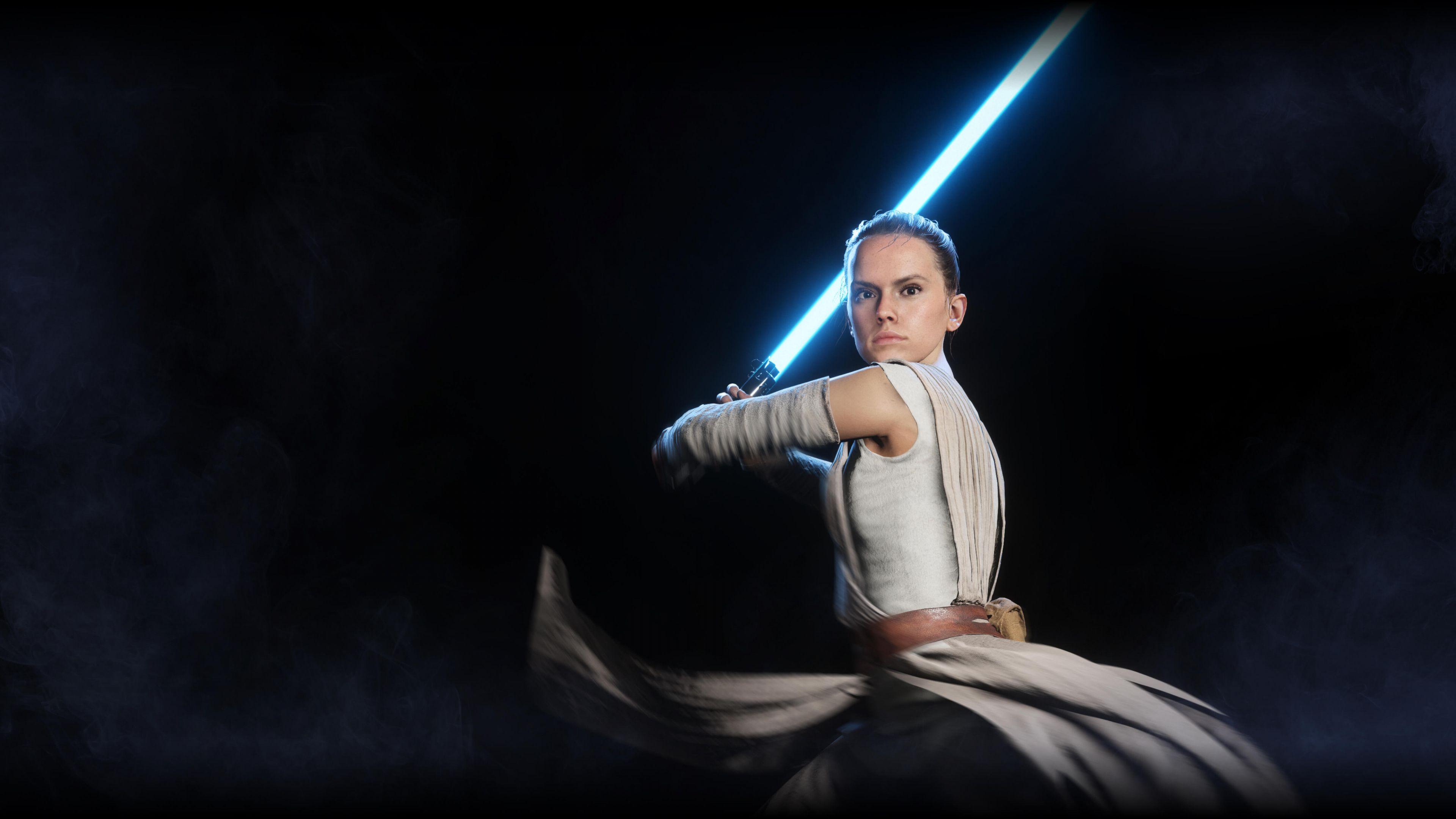 3840x2160 Download 3840x2160 Wallpaper Star Wars, Battlefront Ii, Rey, 5k, 4 K