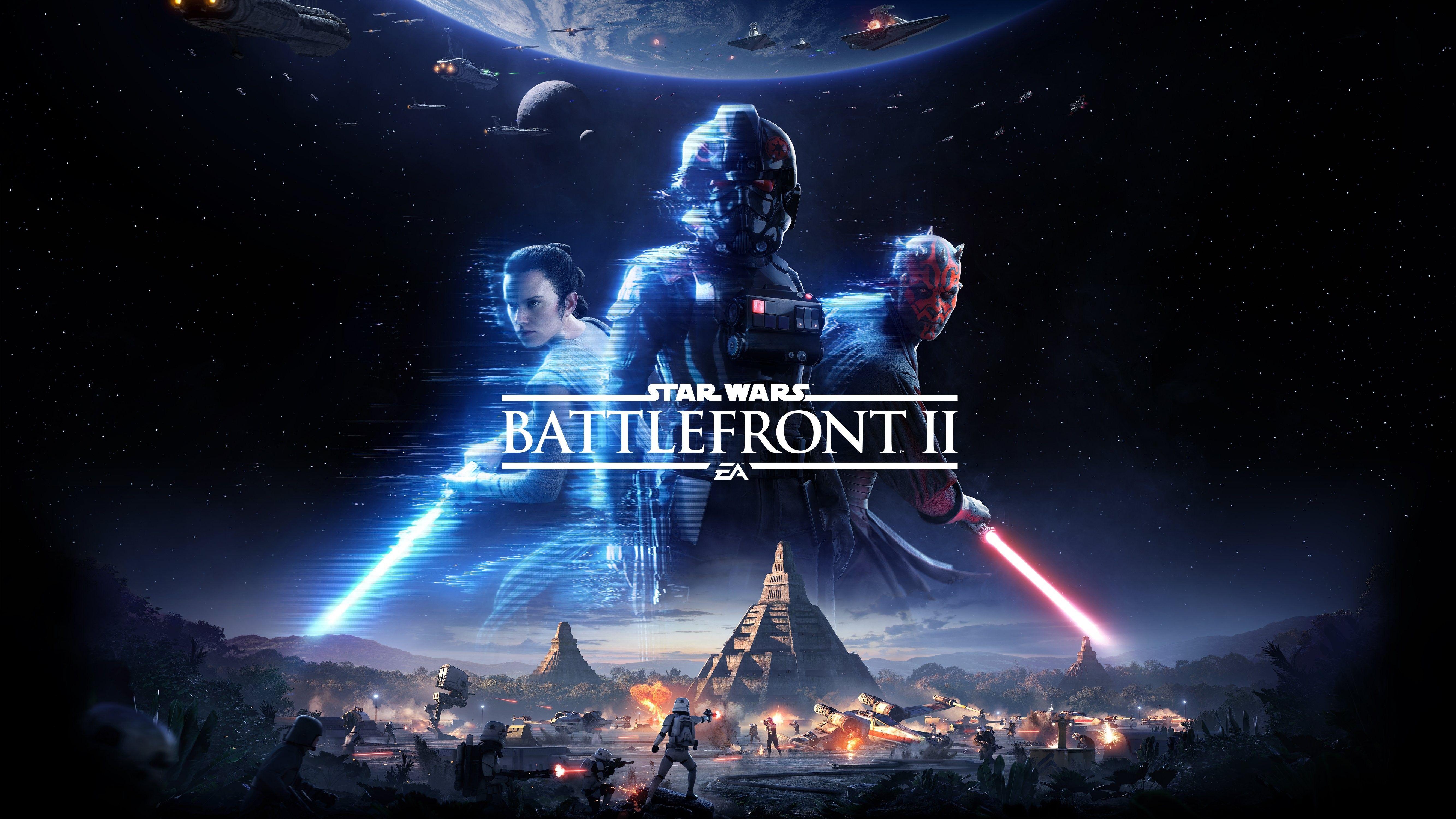 5333x3000 Wallpaper Star Wars: Battlefront II, 4k, 5k, poster, Games