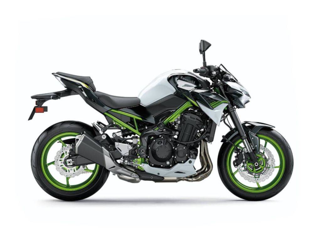 1024x768 Kawasaki Z900 Abs Pearl Blizzard White Metallic Spark Black In Tampa, FL